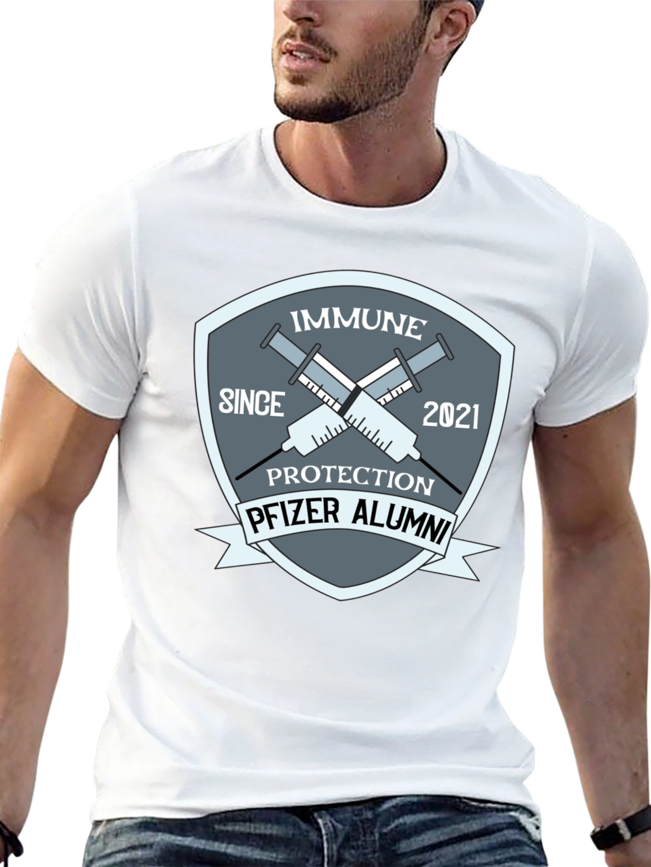 Immune Since 2021 Pfizer Alumni T-Shirt
