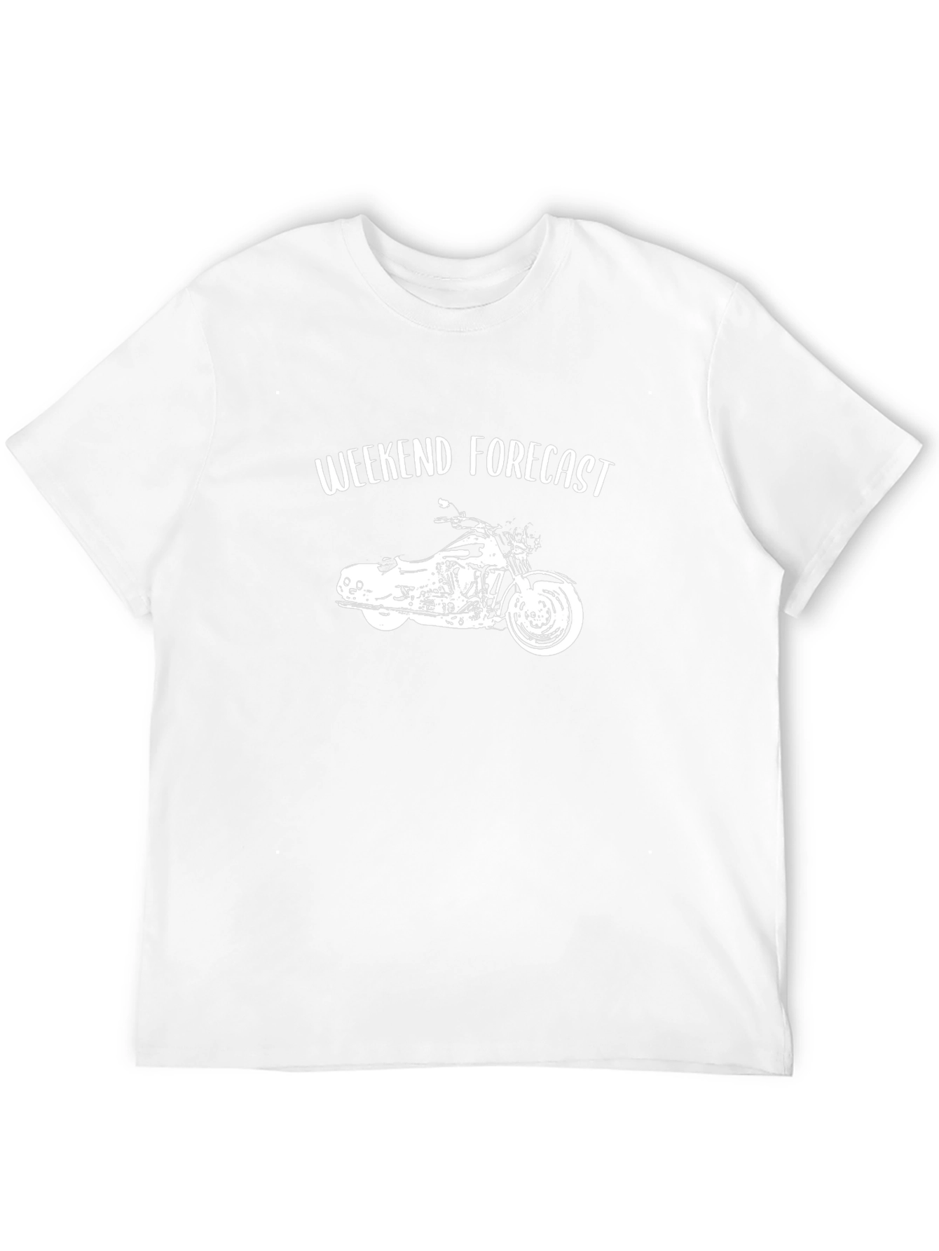 Weekend Forecast Motorcycle T-Shirt - Black