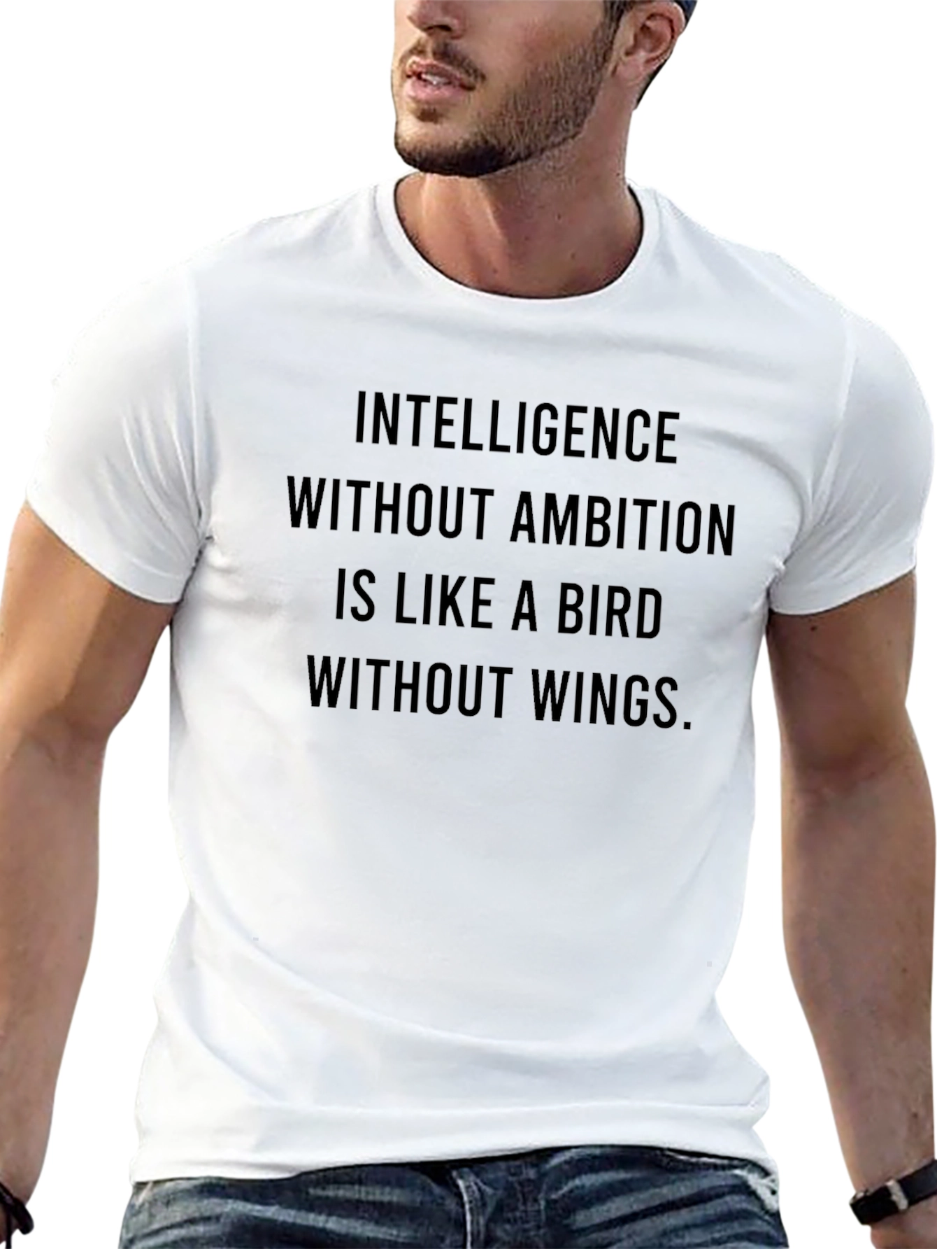 Intelligence Without Ambition Bird T-Shirt