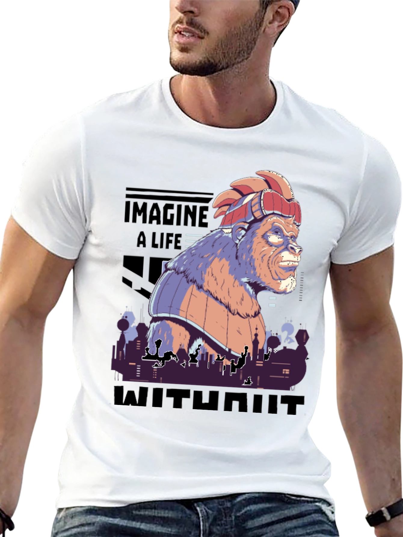 Imagine Life Without It Graphic Tee