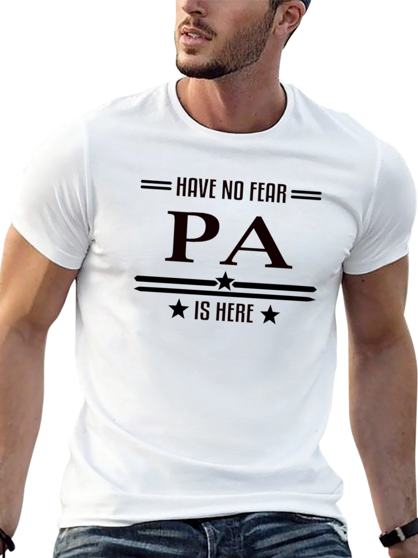 Have No Fear PA Is Here Black T-Shirt