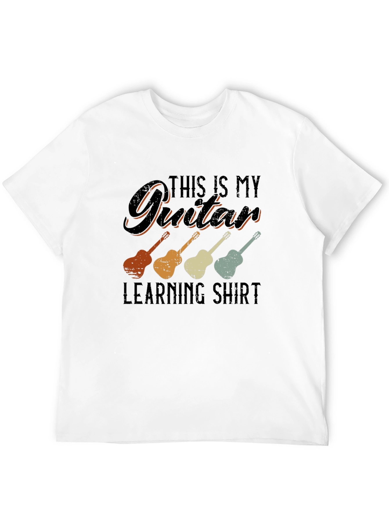 Guitar Learning T-Shirt - Musician Tee
