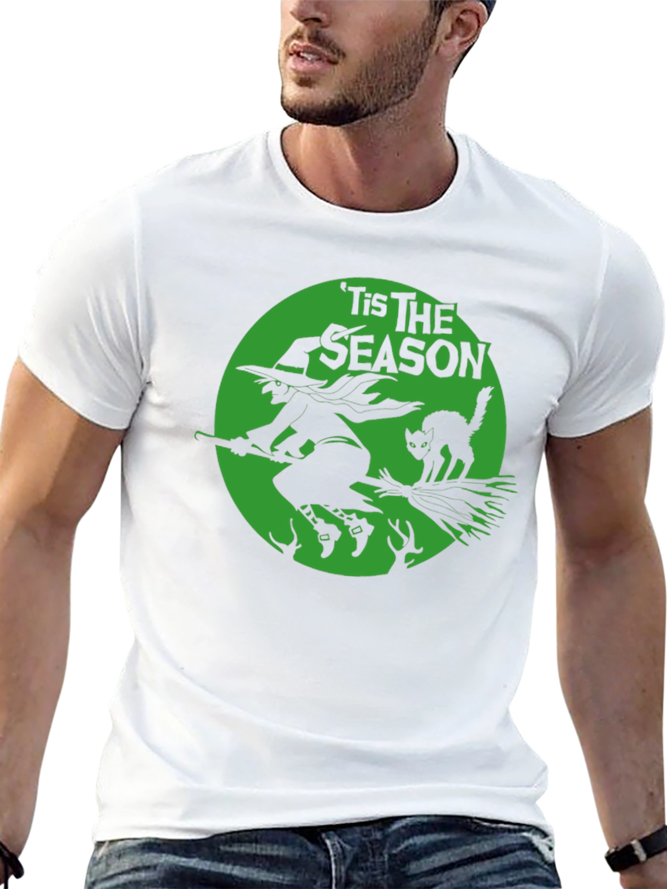 Tis the Season Witch T-Shirt - Halloween Tee