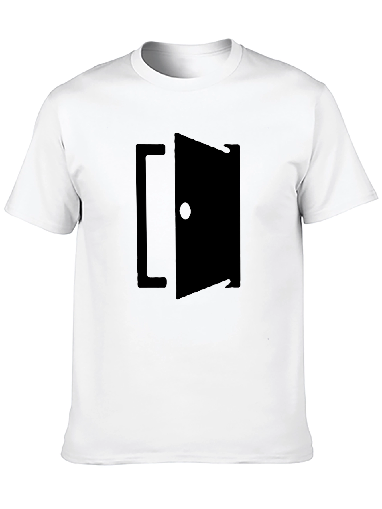 Open Door Graphic Tee - Black