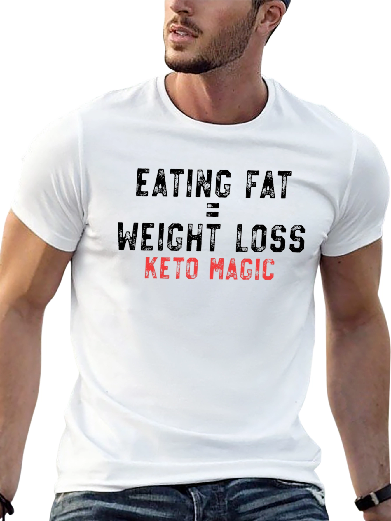 Keto Magic T-Shirt - Weight Loss Motivation Tee