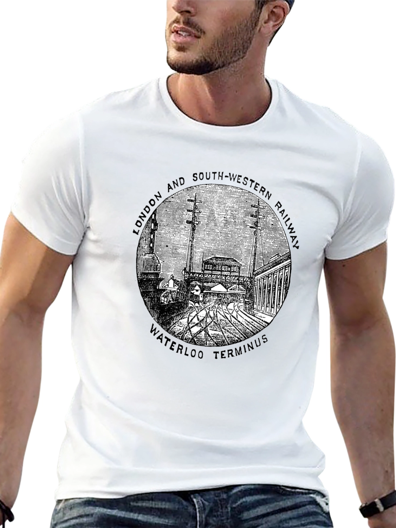 London Waterloo Terminus Graphic T-Shirt
