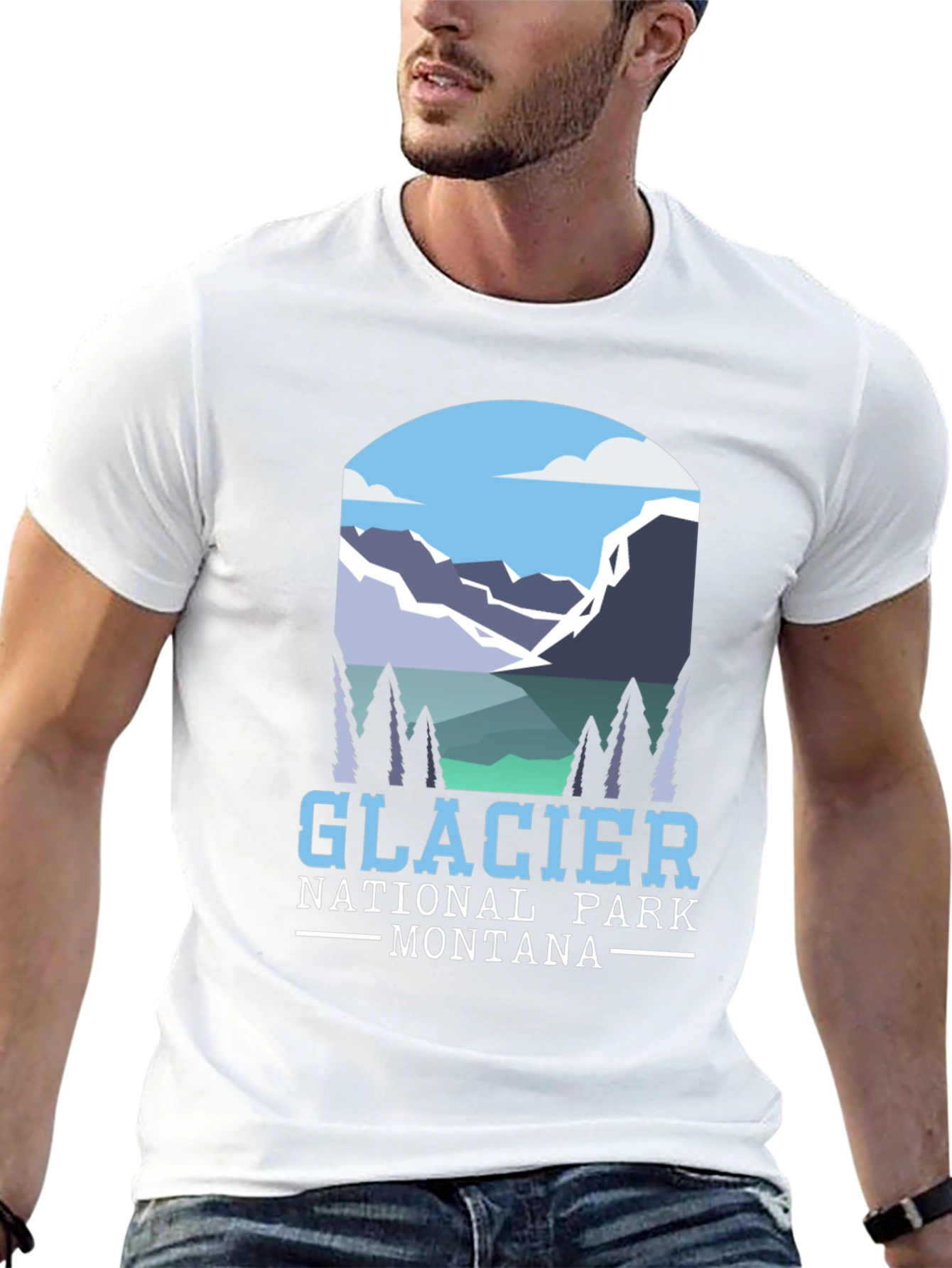 Glacier National Park Montana T-Shirt