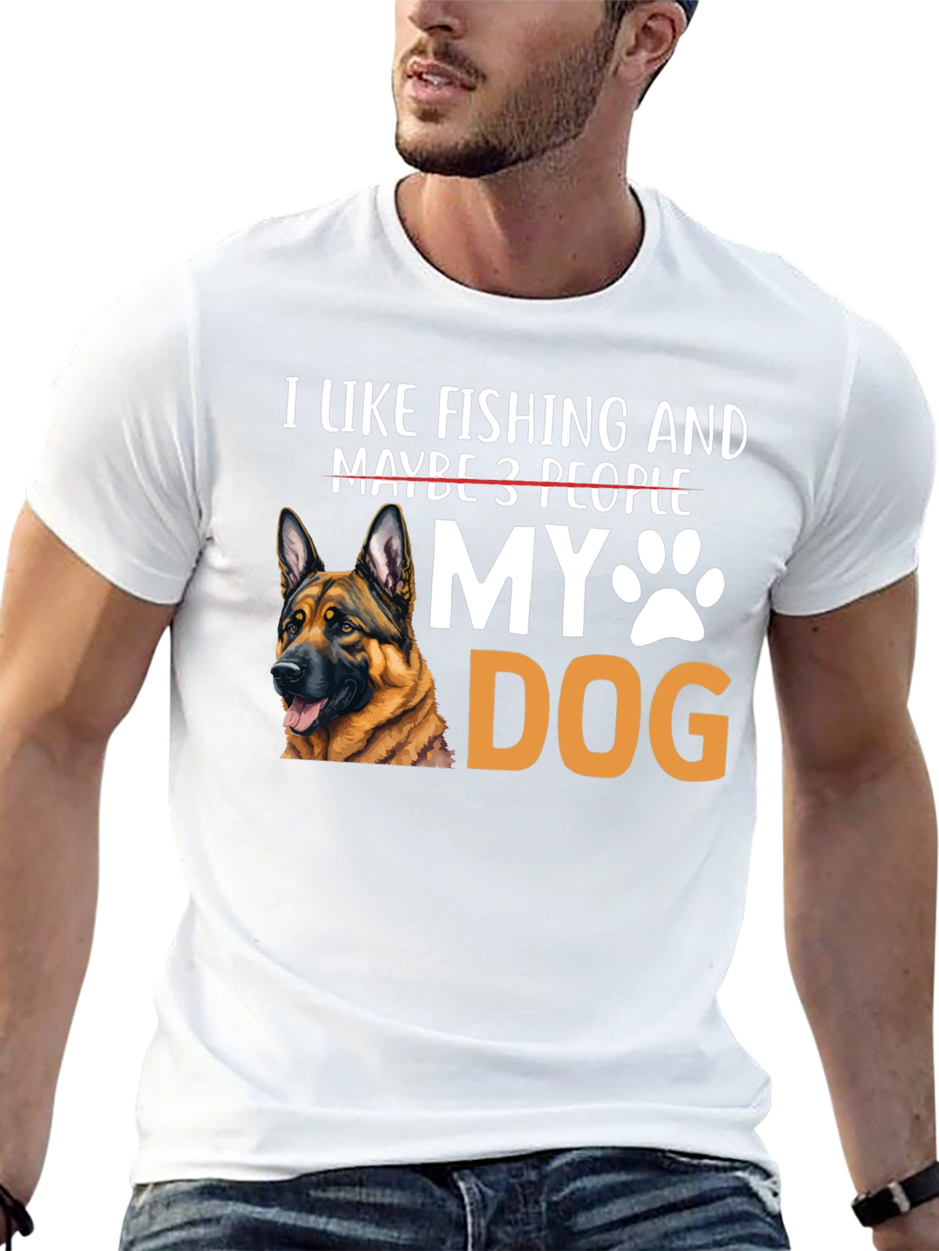 I Like Fishing & My Dog T-Shirt
