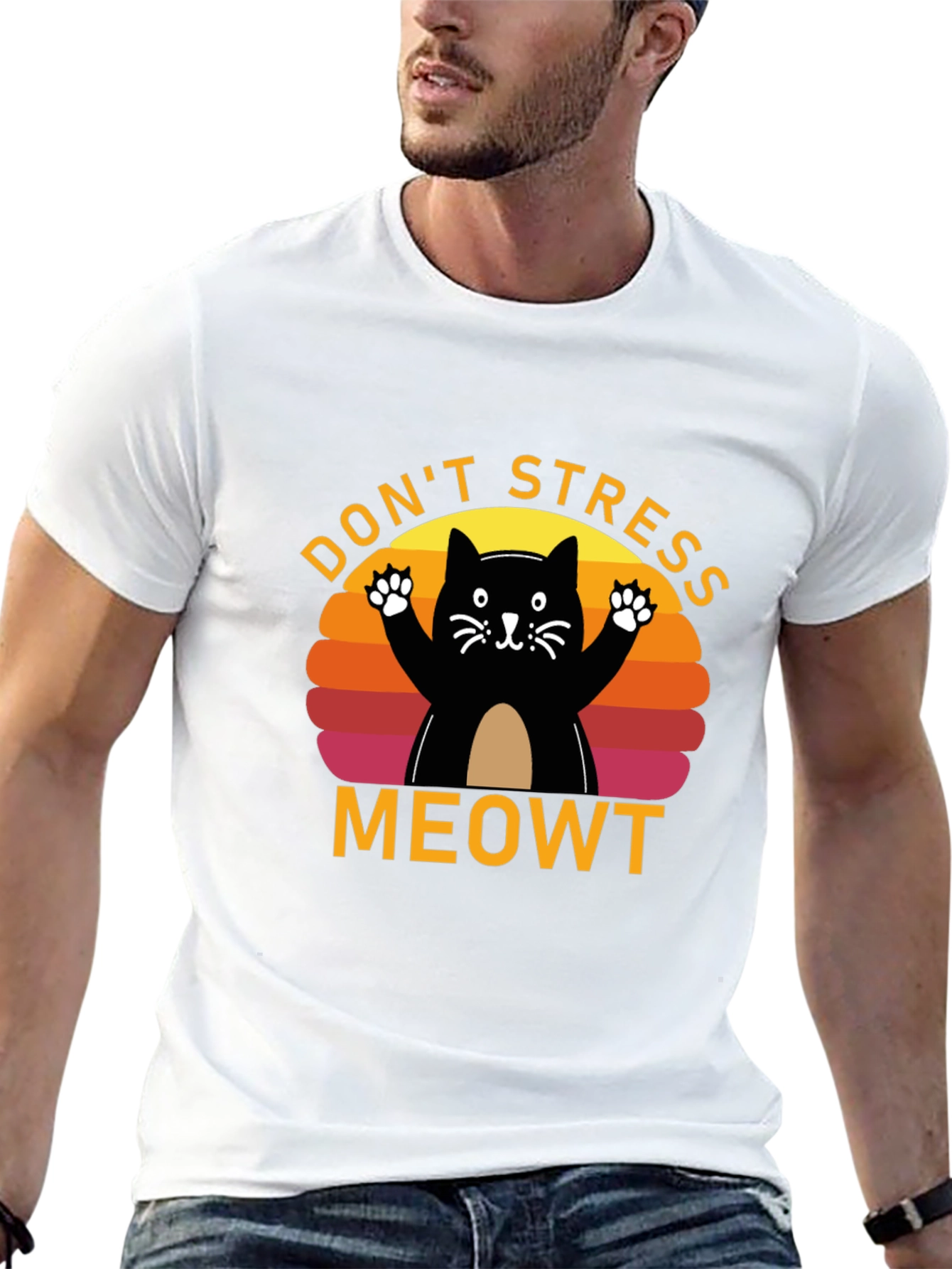 Dont Stress Meowt Cat T-Shirt
