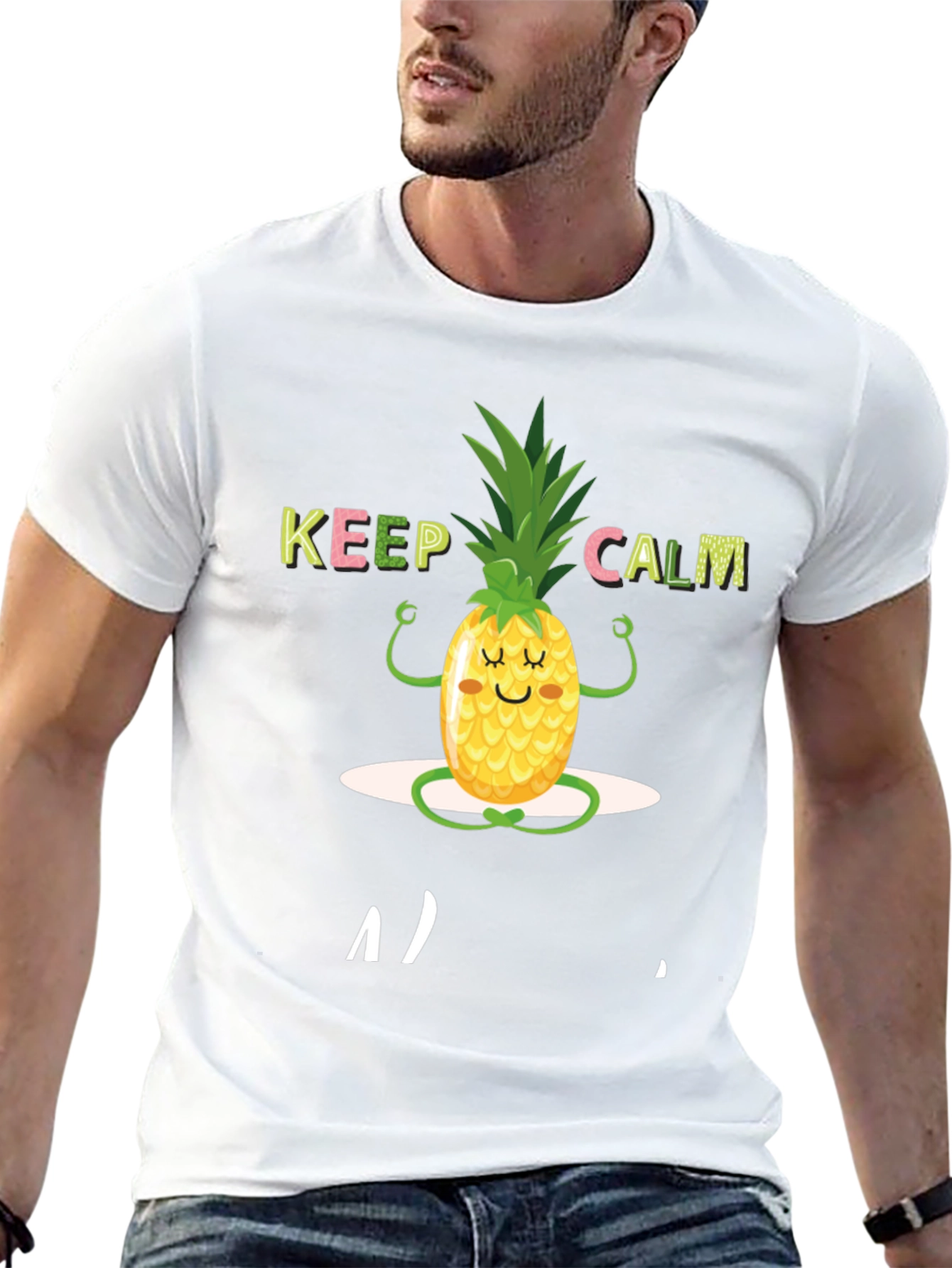 Keep Calm Pineapple T-Shirt