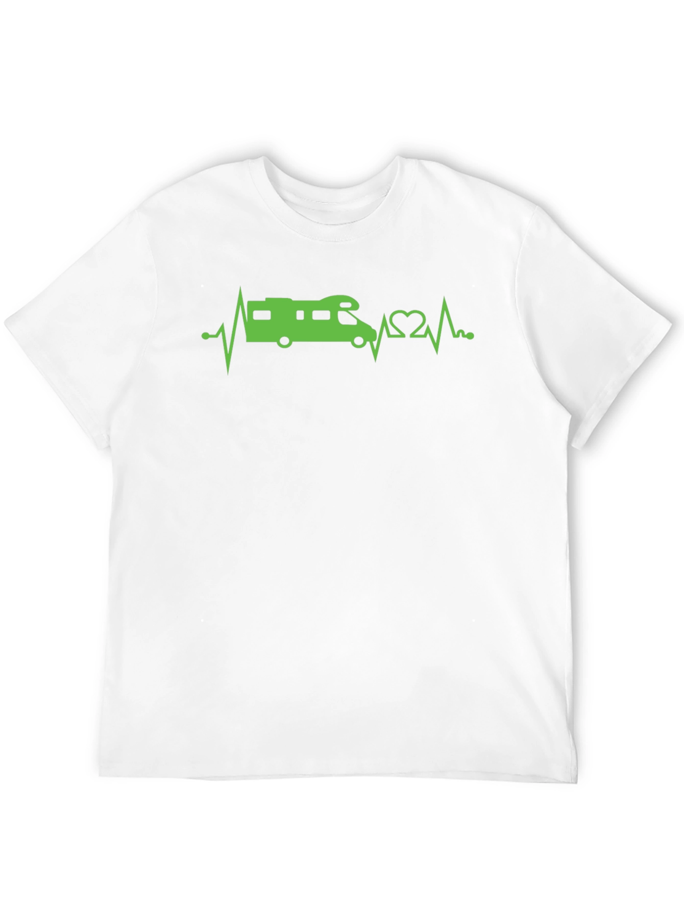 RV Heartbeat T-Shirt - Camping Lover Tee