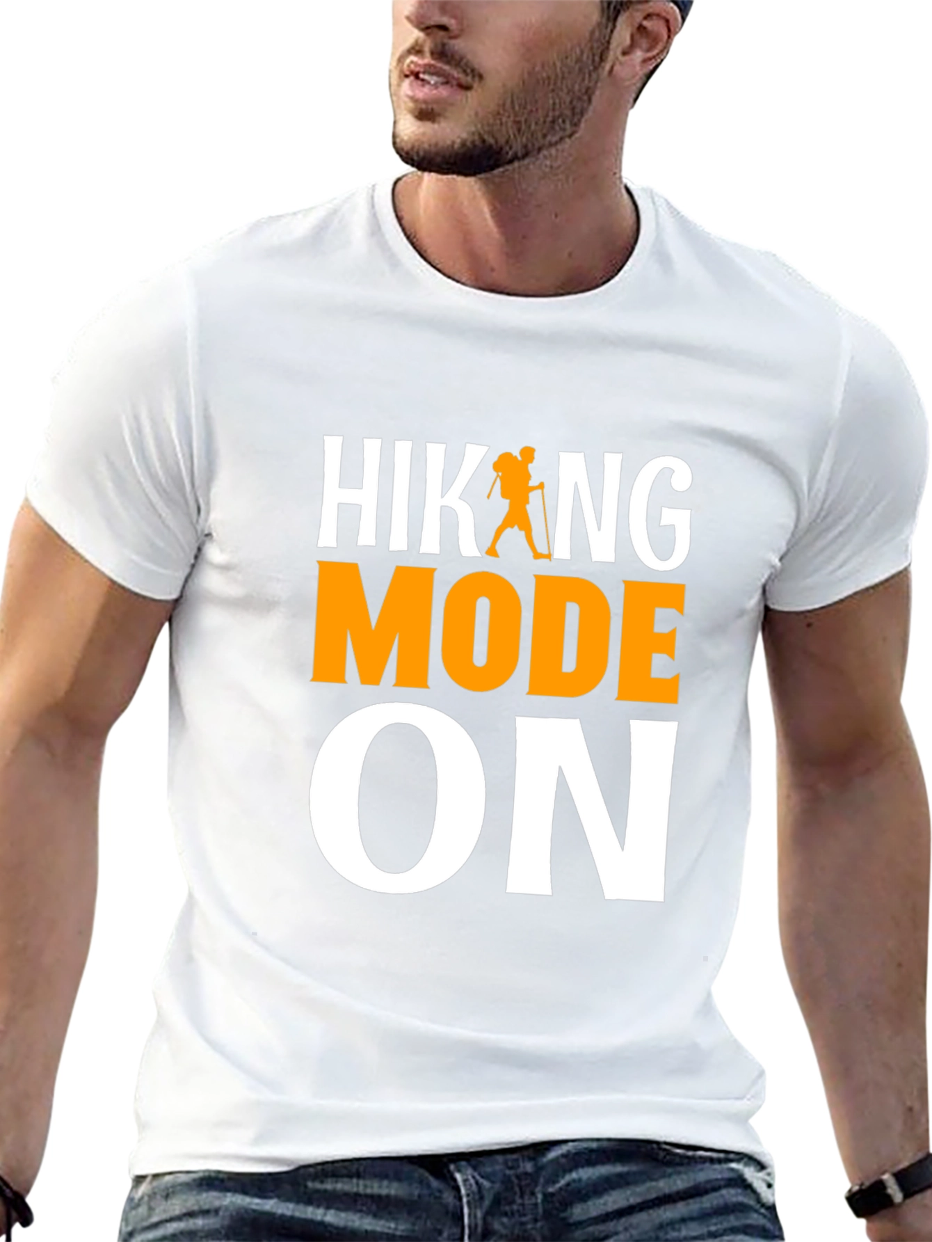 Hiking Mode ON T-Shirt - Adventure Ready!
