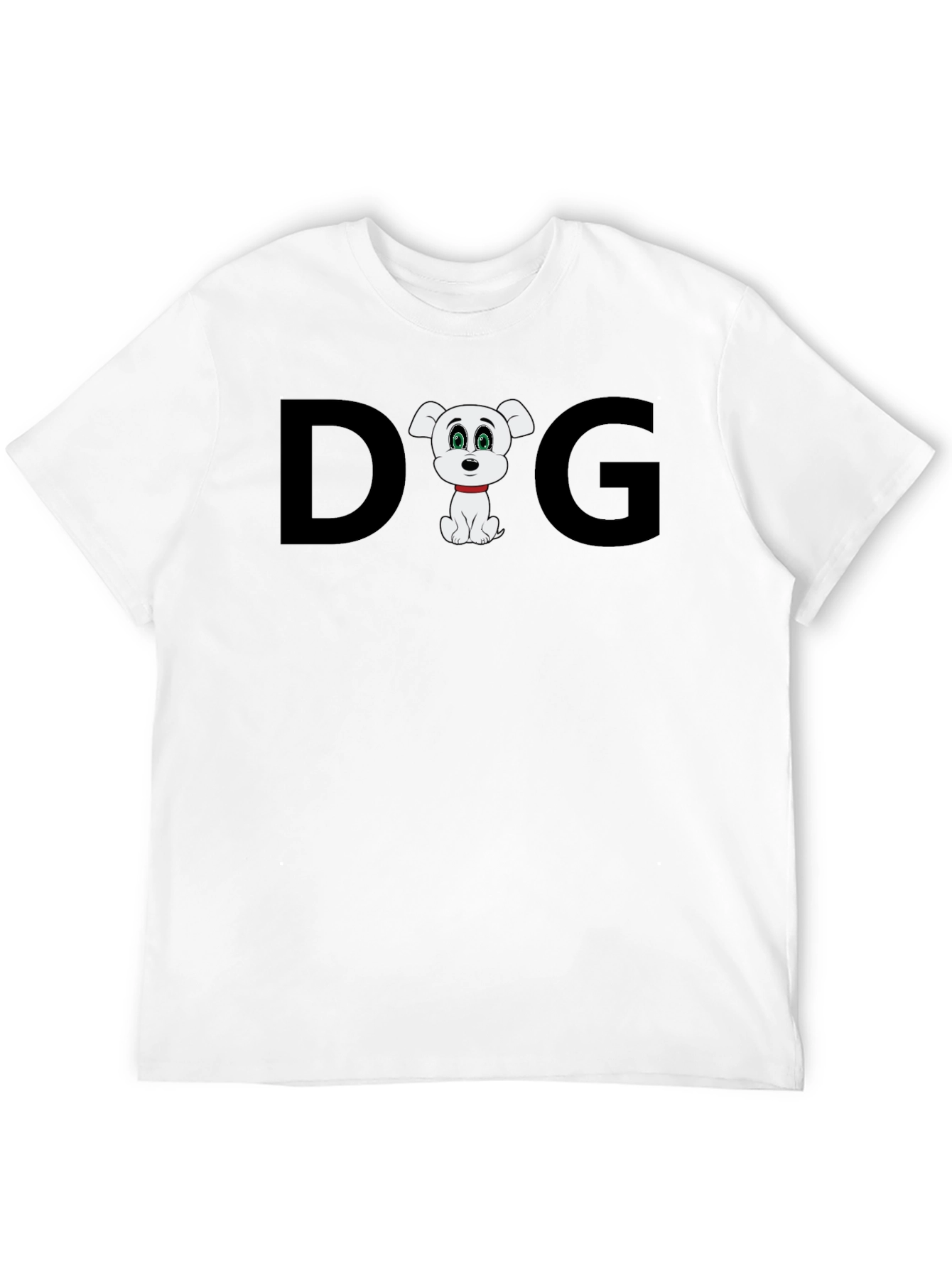 Dog Graphic T-Shirt: Cute Cartoon Puppy Tee