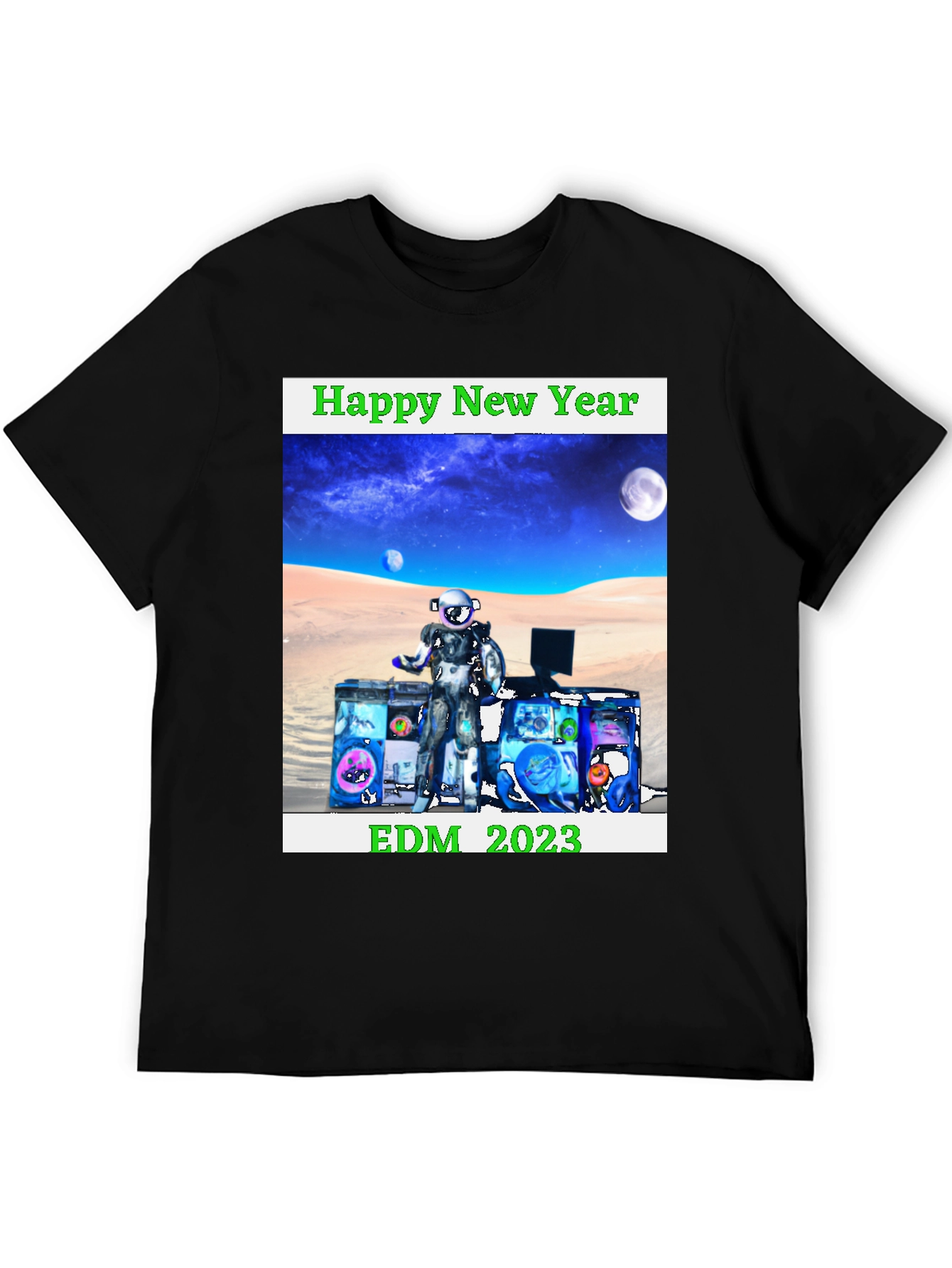 EDM 2023 Happy New Year T-Shirt