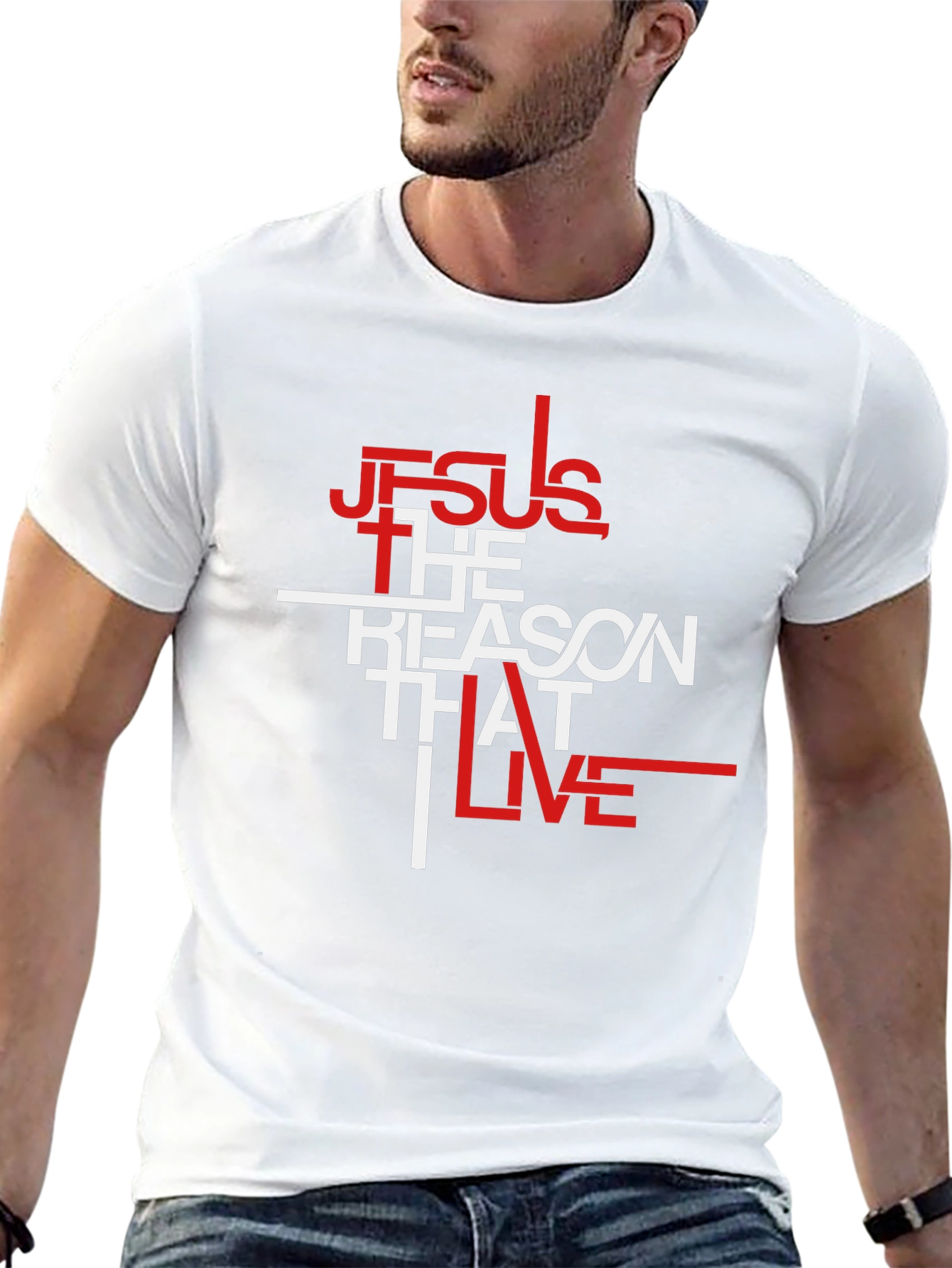 Jesus Is The Reason Black Graphic Tee