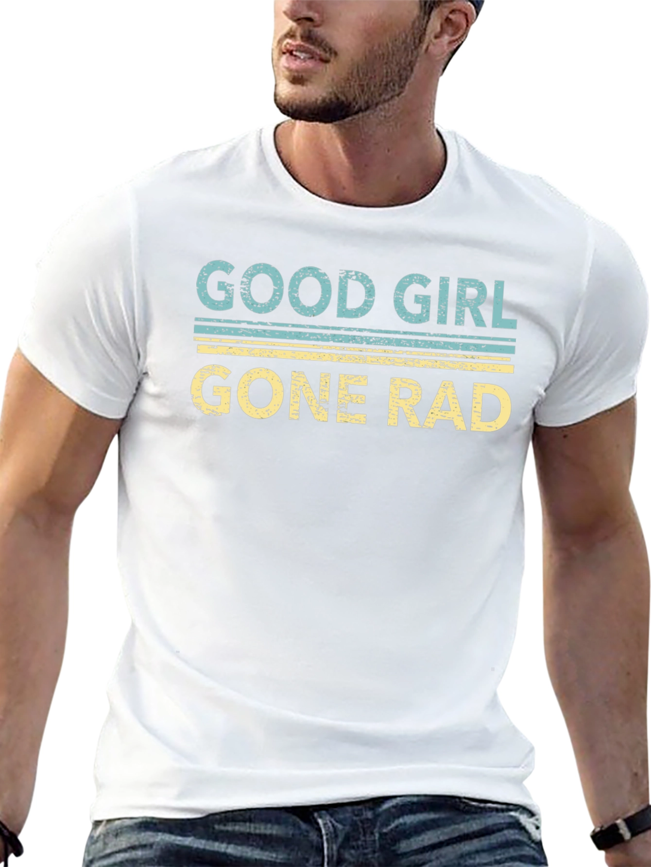 Good Girl Gone Rad Black Graphic Tee Shirt