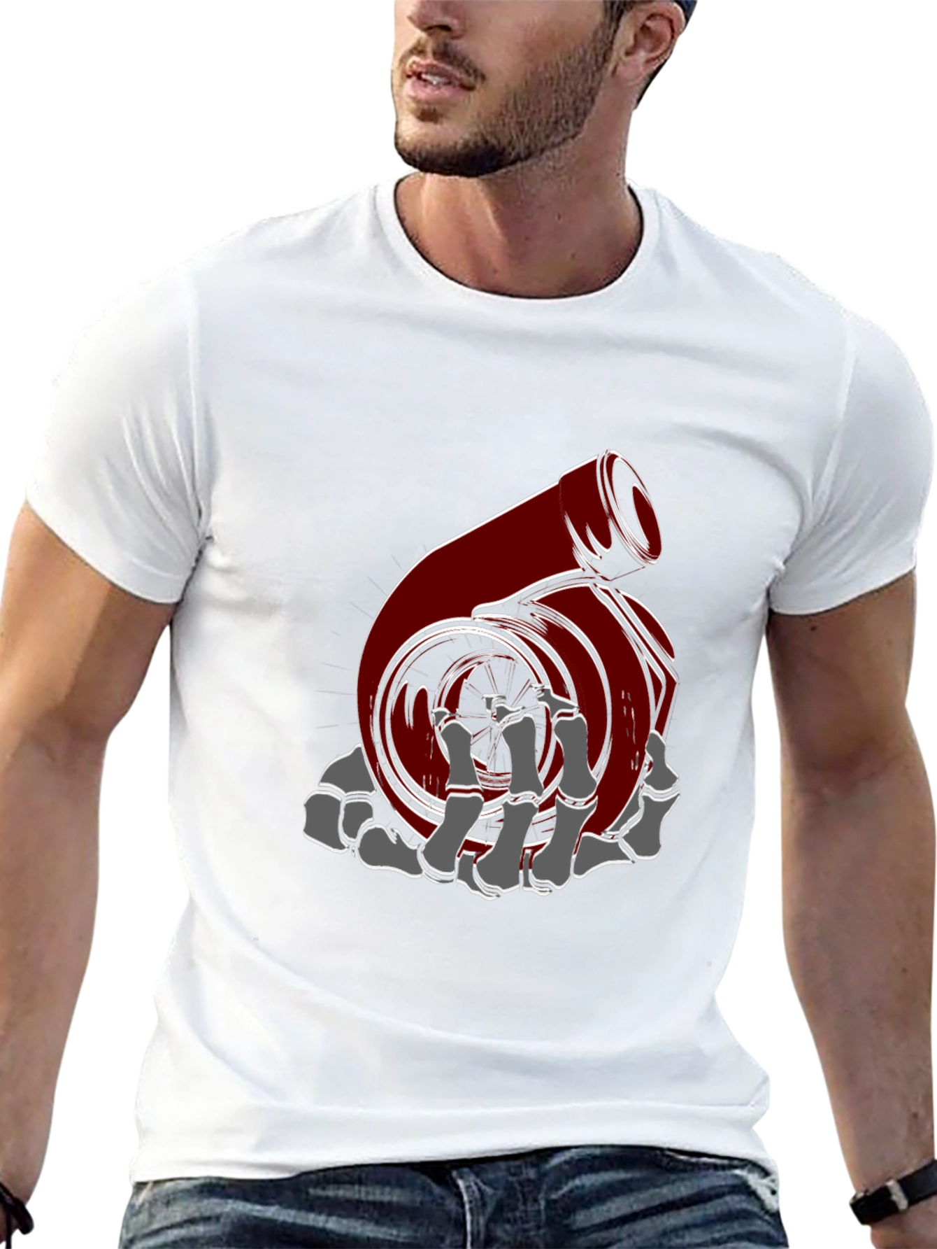 Turbocharged Skeleton Hand T-Shirt