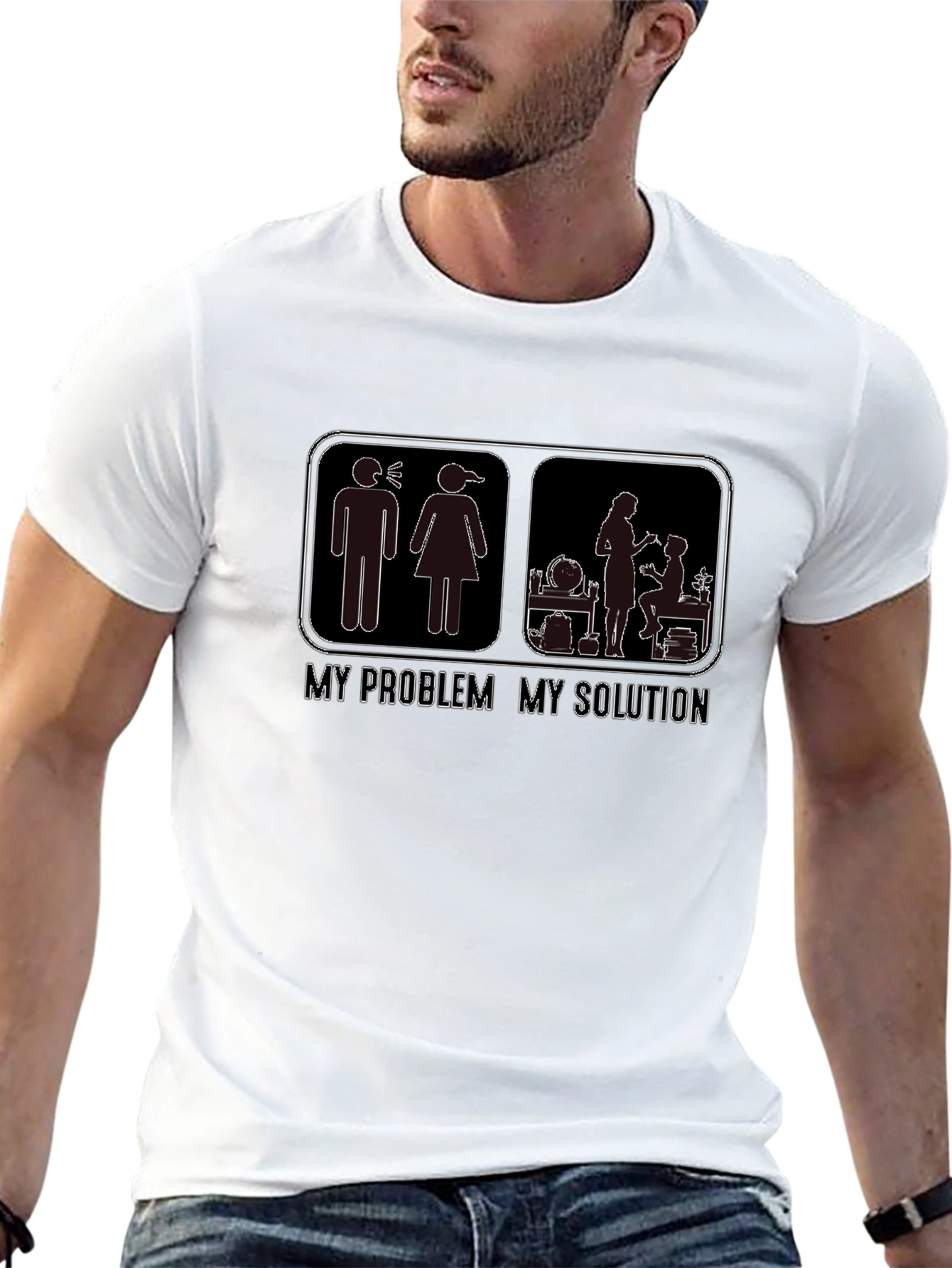 My Problem My Solution Graphic T-Shirt