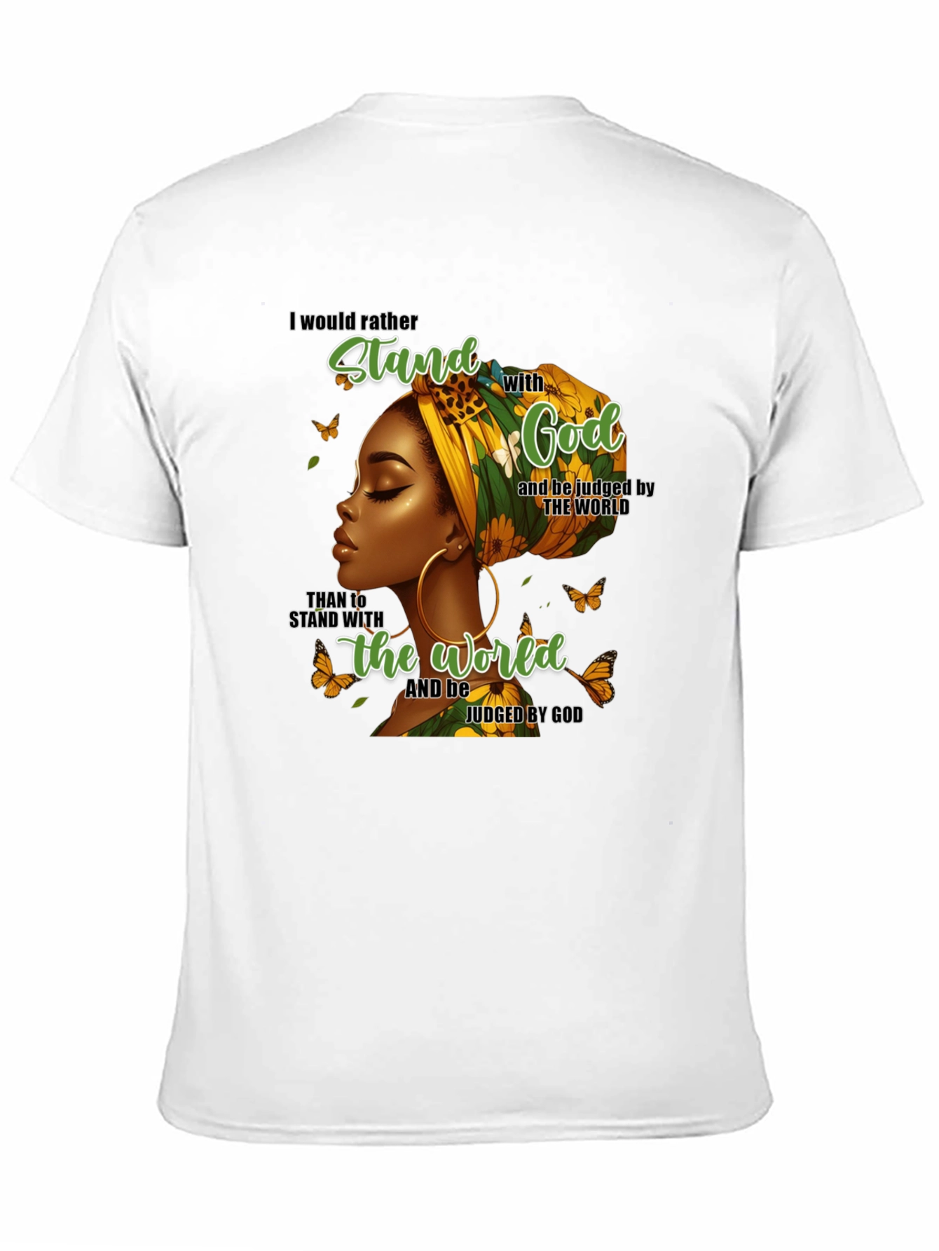 Id Rather Stand With God T-Shirt