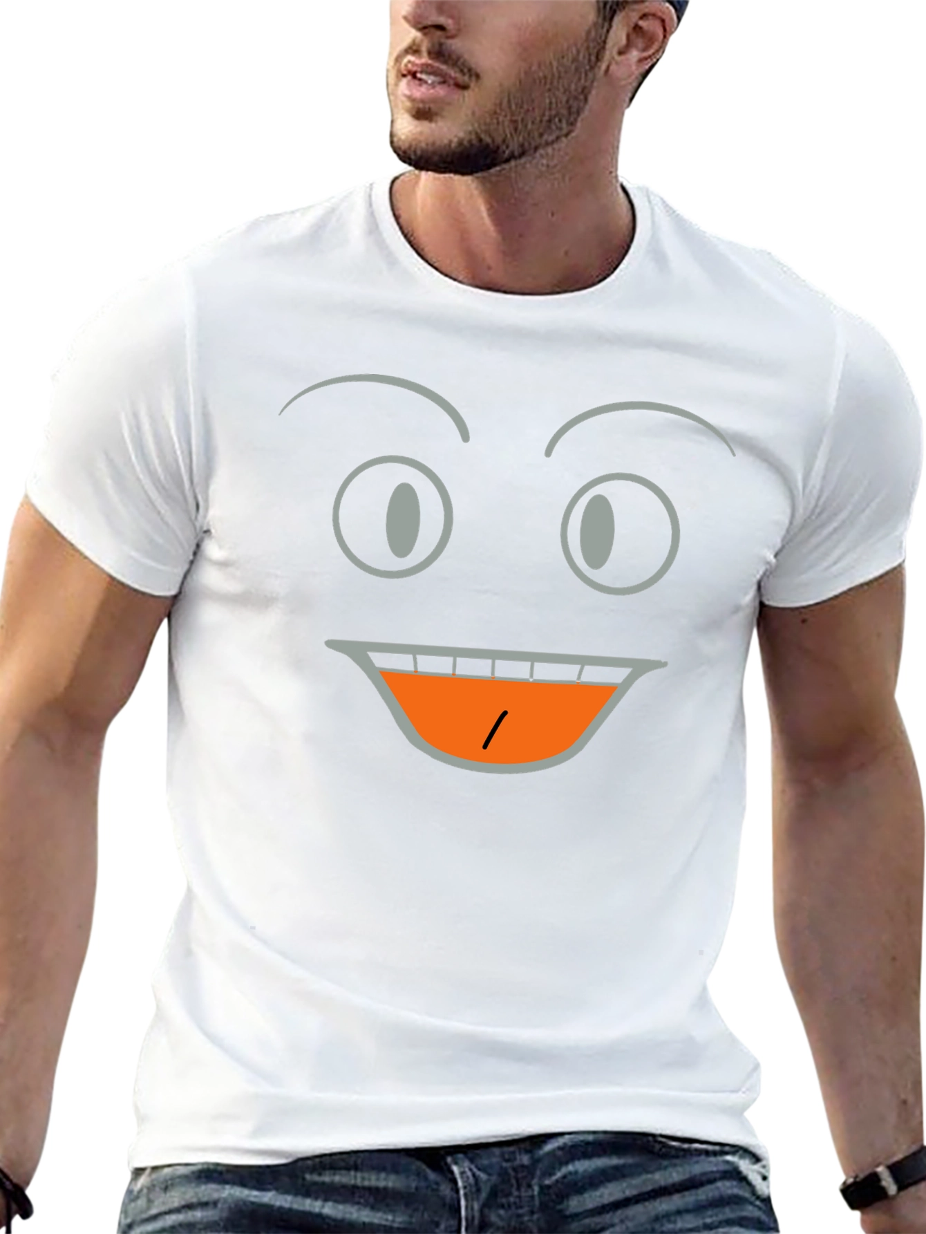 Funny Face Black T-Shirt