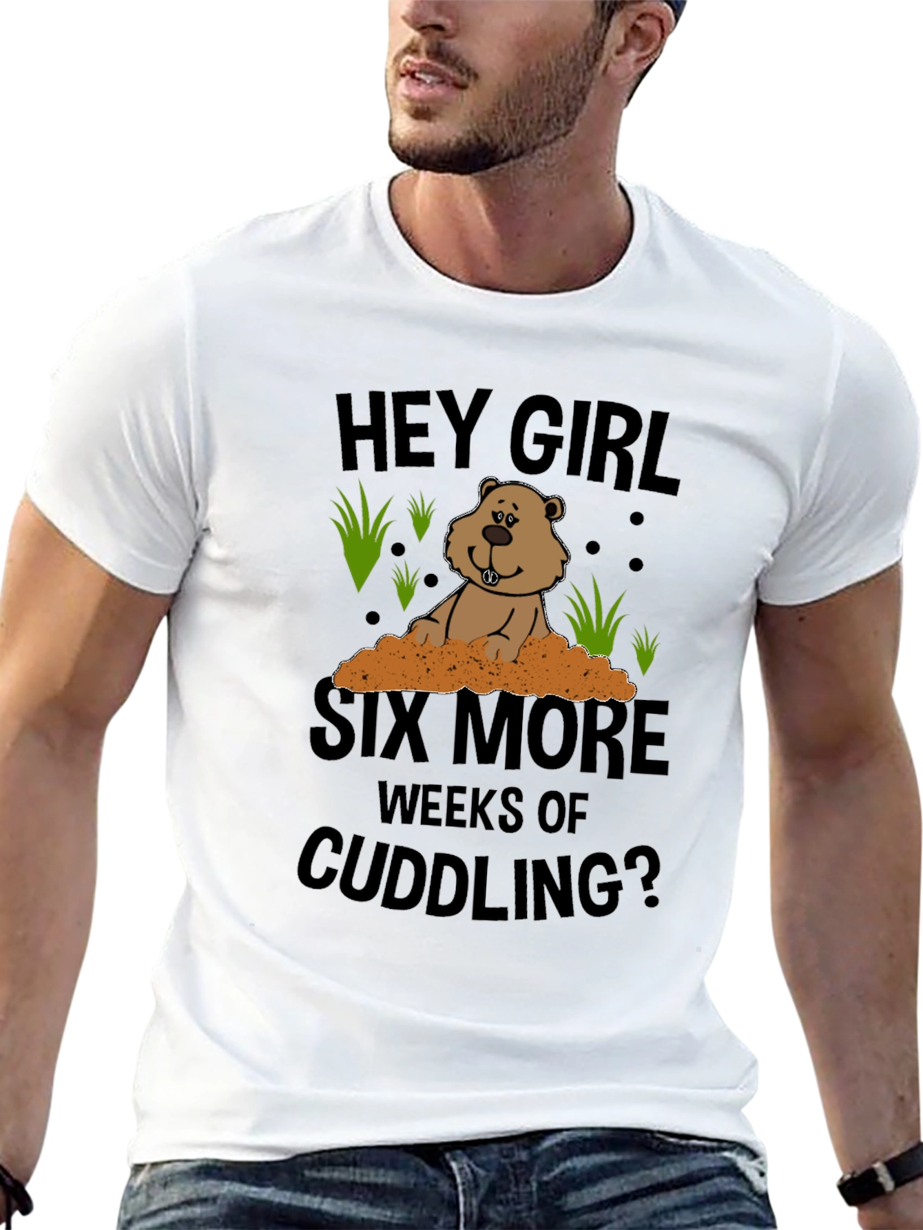 Hey Girl Cuddling T-Shirt
