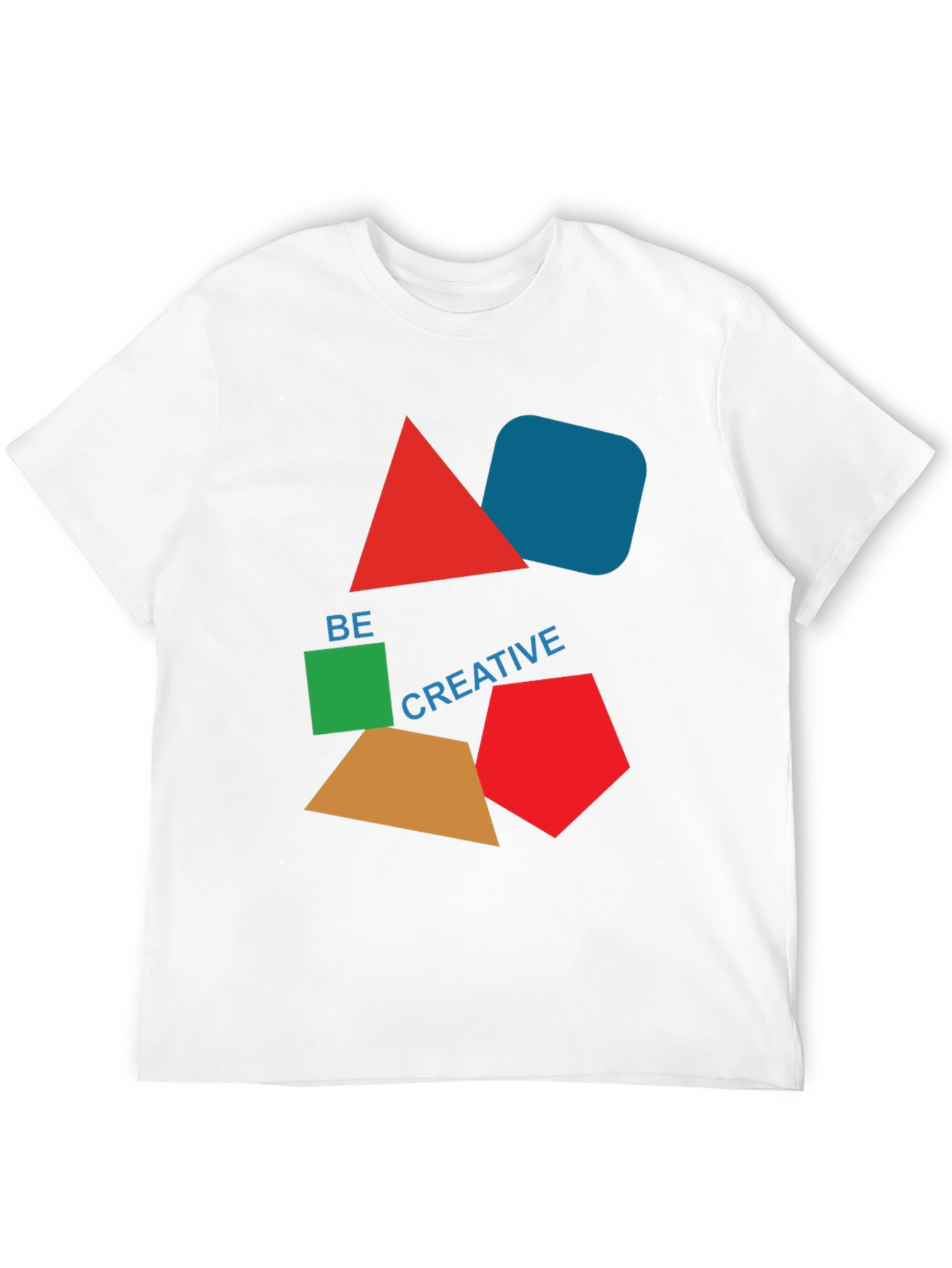 Geometric Art T-Shirt - Be Creative Design