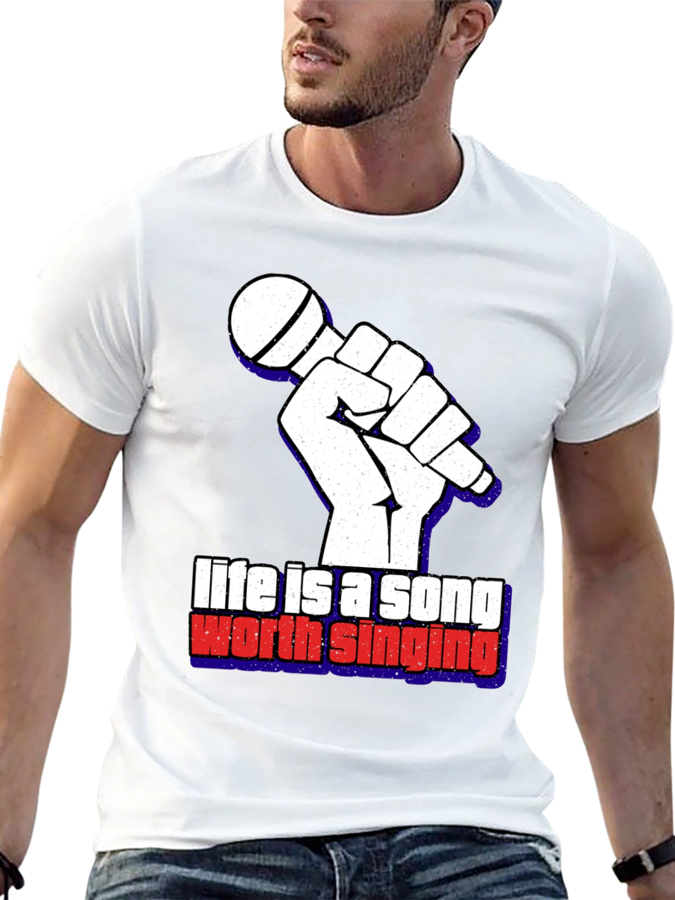 Life Is A Song Graphic Tee
