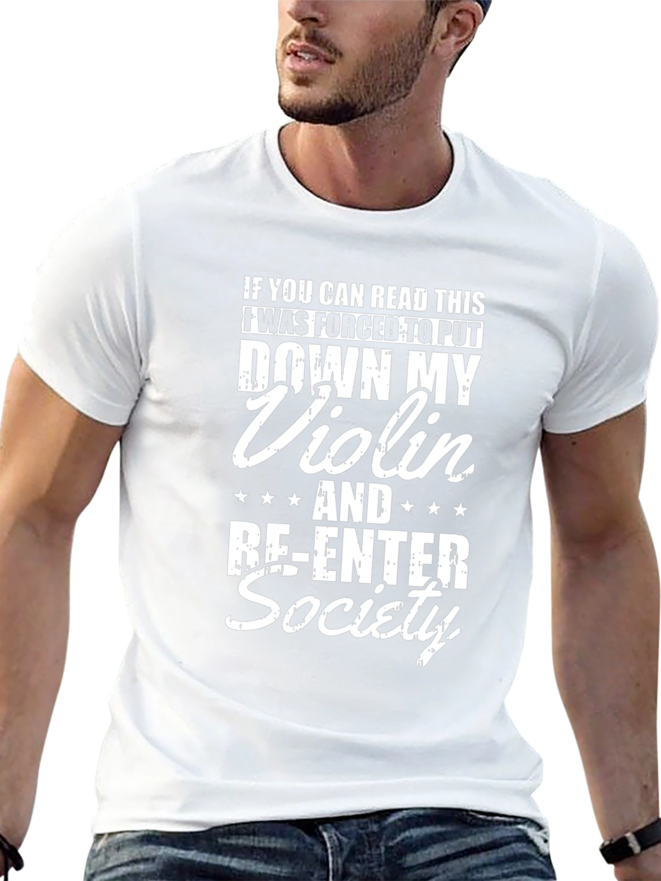 Violin Player Humor T-Shirt