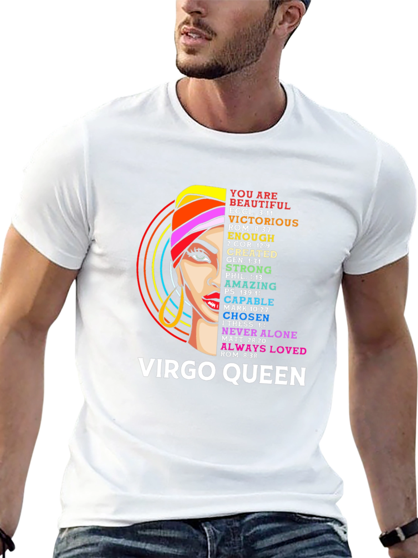 Virgo Queen Graphic T-Shirt - Inspirational Design