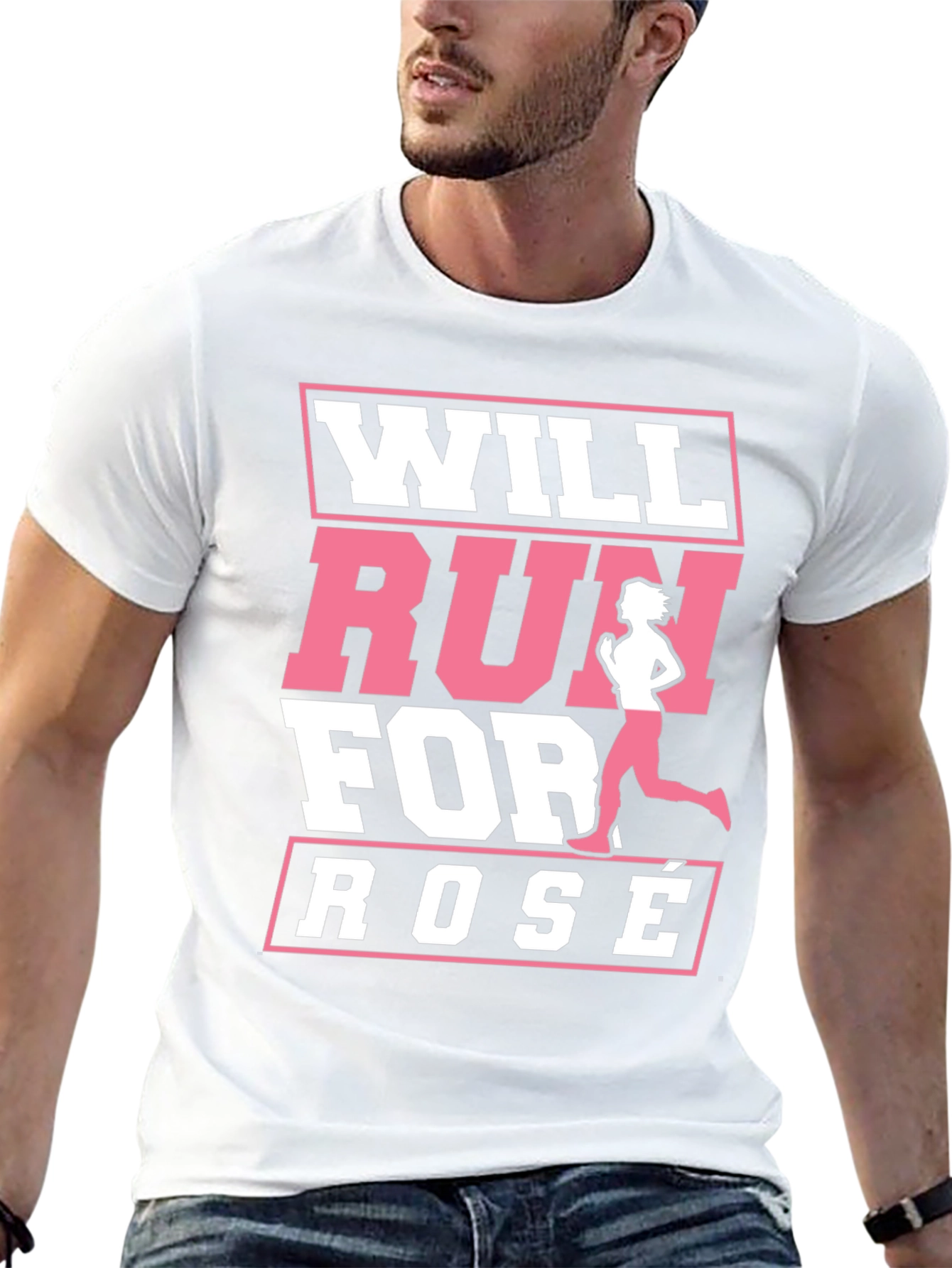 Will Run for Rosé T-Shirt
