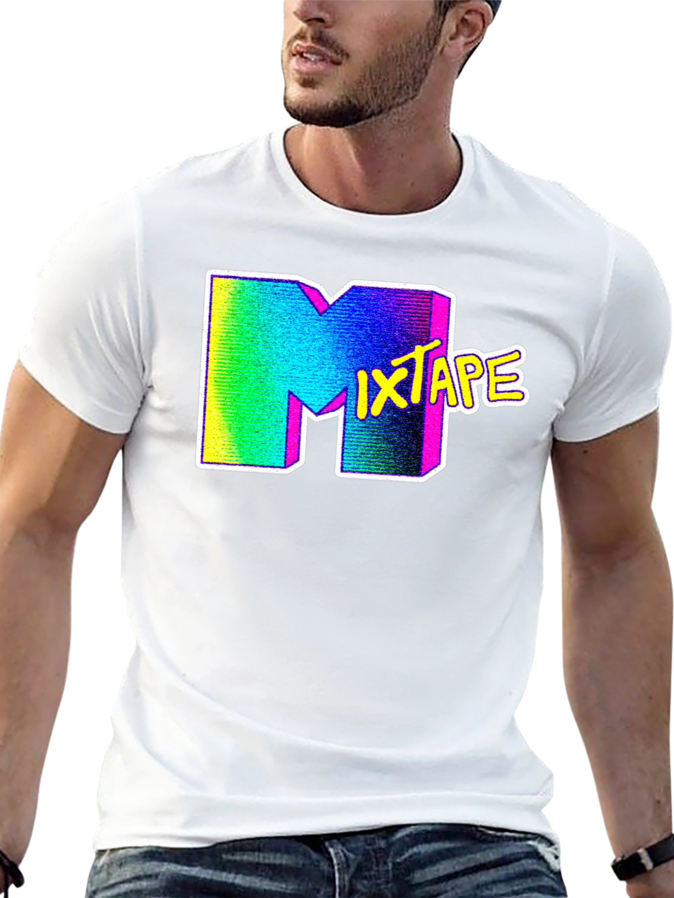 MTV Mixtape T-Shirt Retro Style Graphic Tee