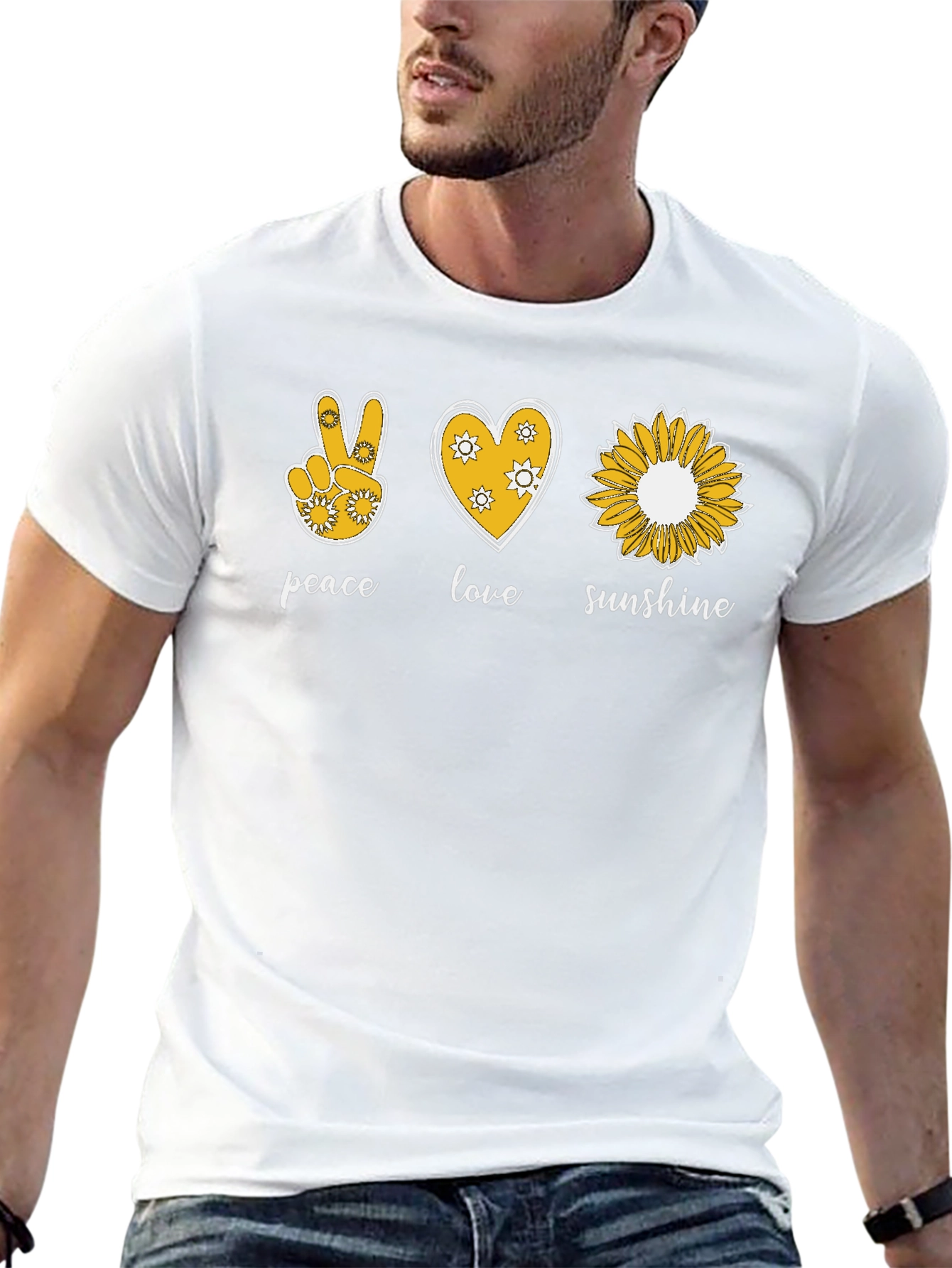 Peace Love Sunshine Graphic Tee