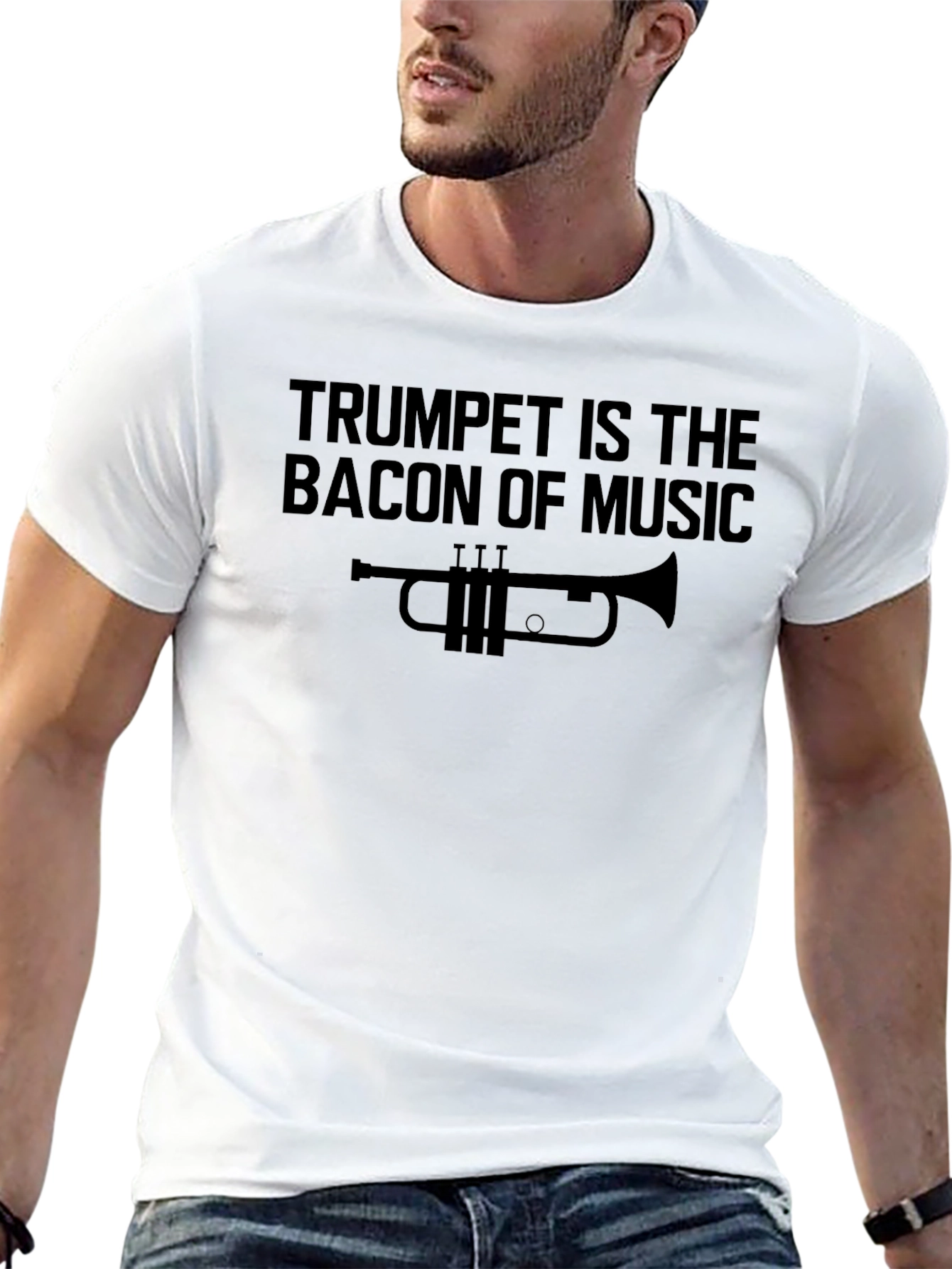 Trumpet is the Bacon of Music Graphic Tee