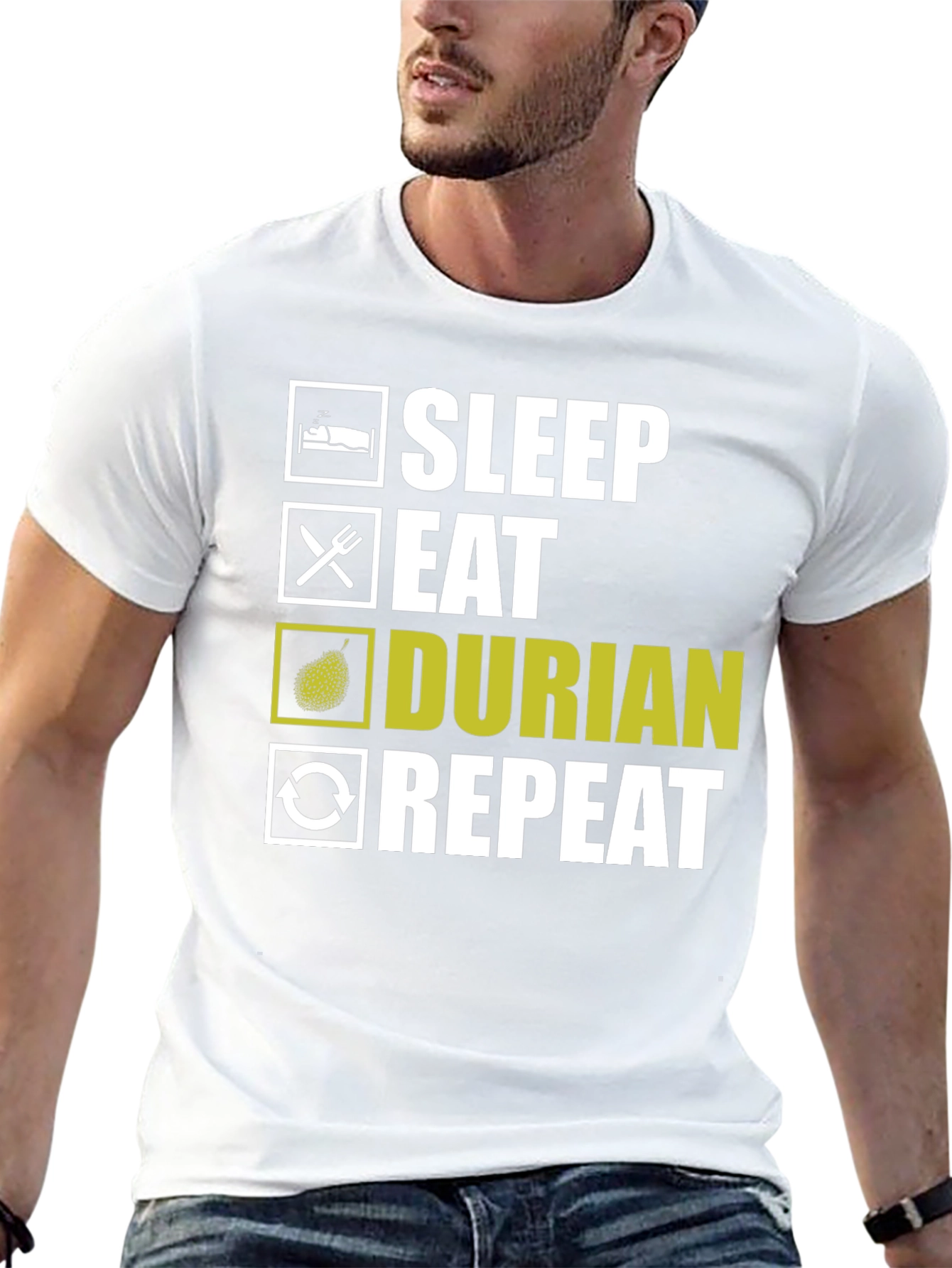 Sleep Eat Durian Repeat T-Shirt
