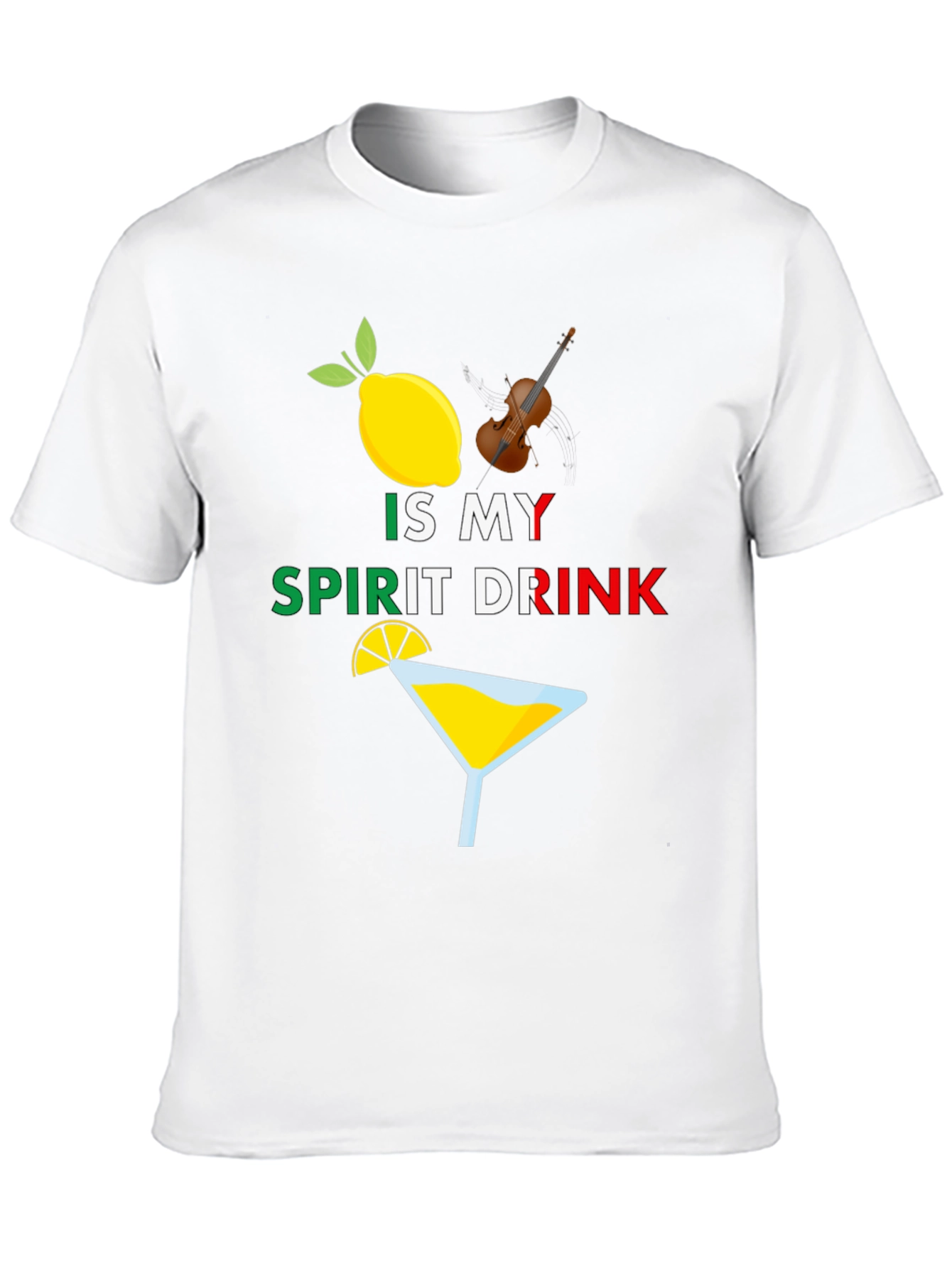 Lemon Martini Spirit Drink T-Shirt