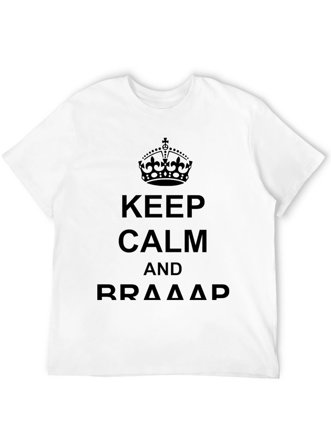 Keep Calm and RRAAAR Black T-Shirt