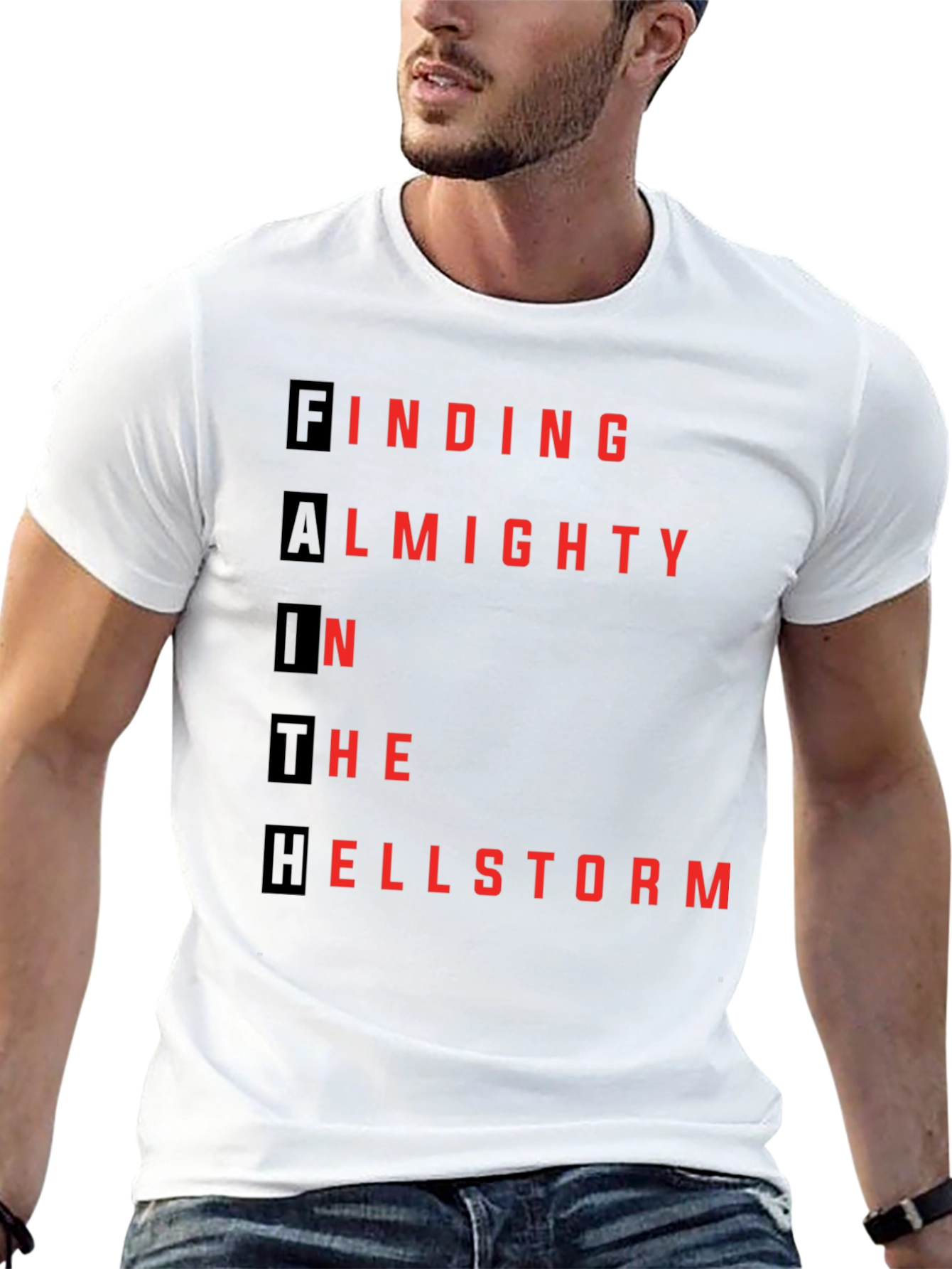 Faith in Hellstorm Graphic T-Shirt