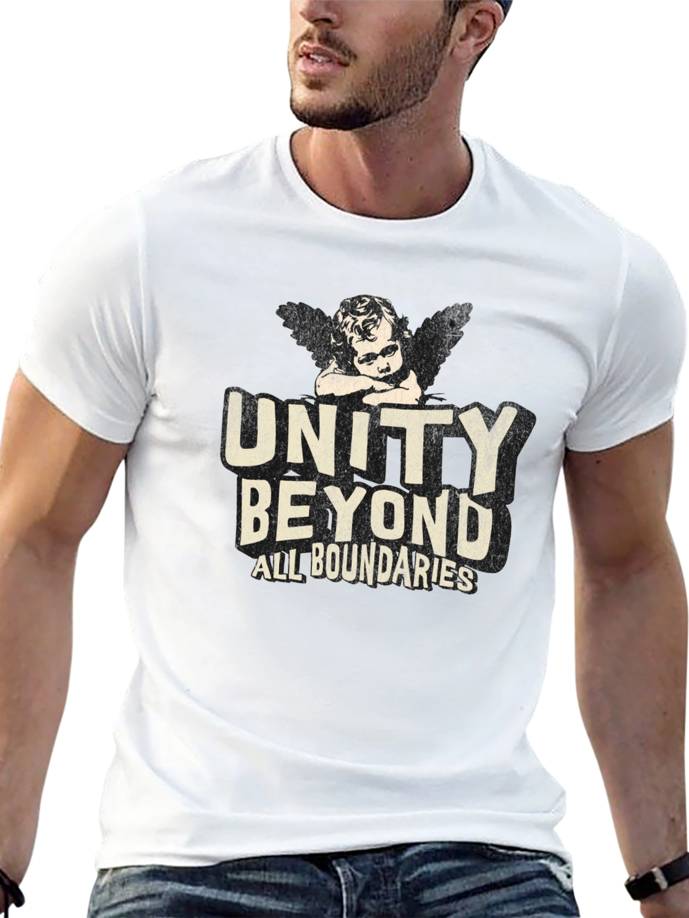 Unity Beyond Boundaries Graphic Tee - Black