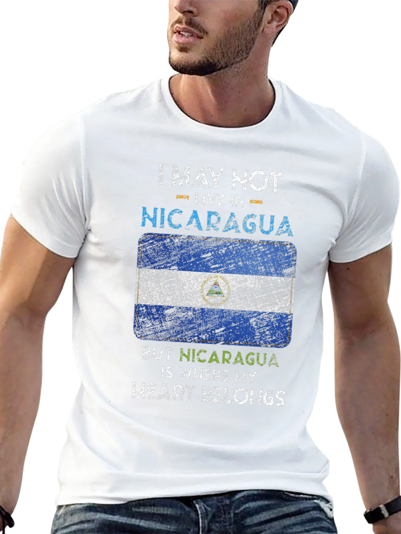 Nicaragua Heart T-Shirt