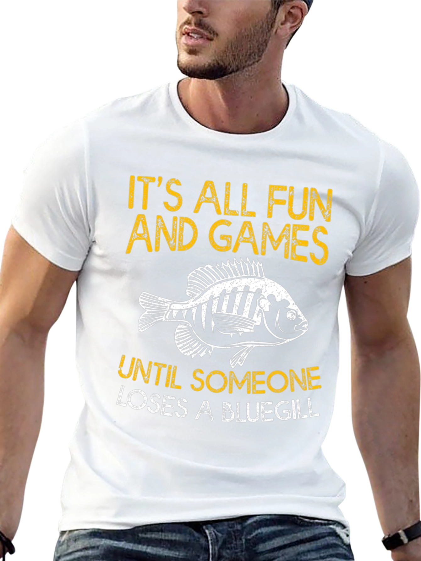 Funny Fishing T-Shirt - Bluegill Humor