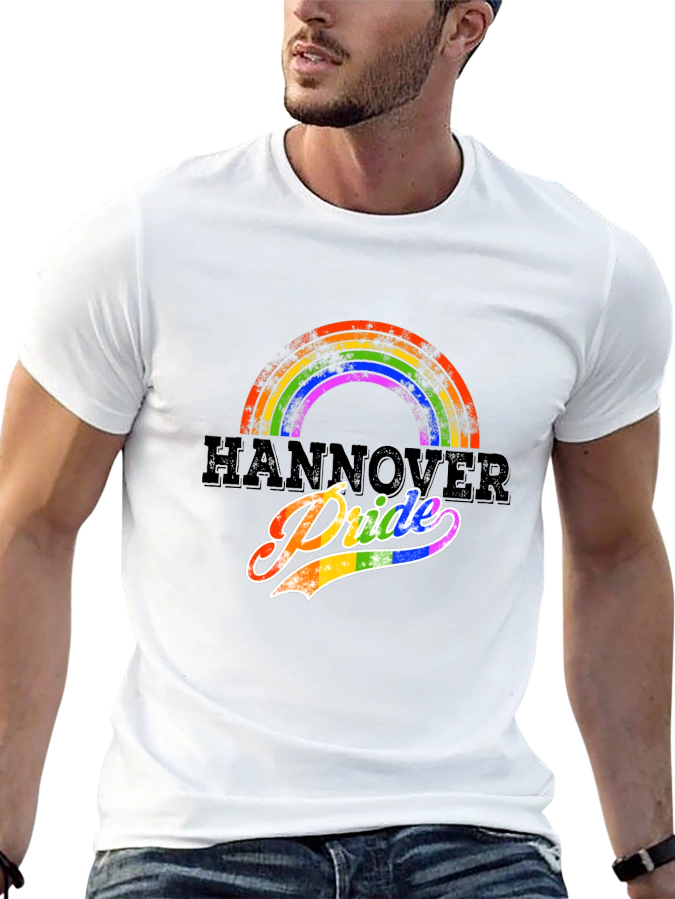 Hannover Pride Rainbow Graphic Tee