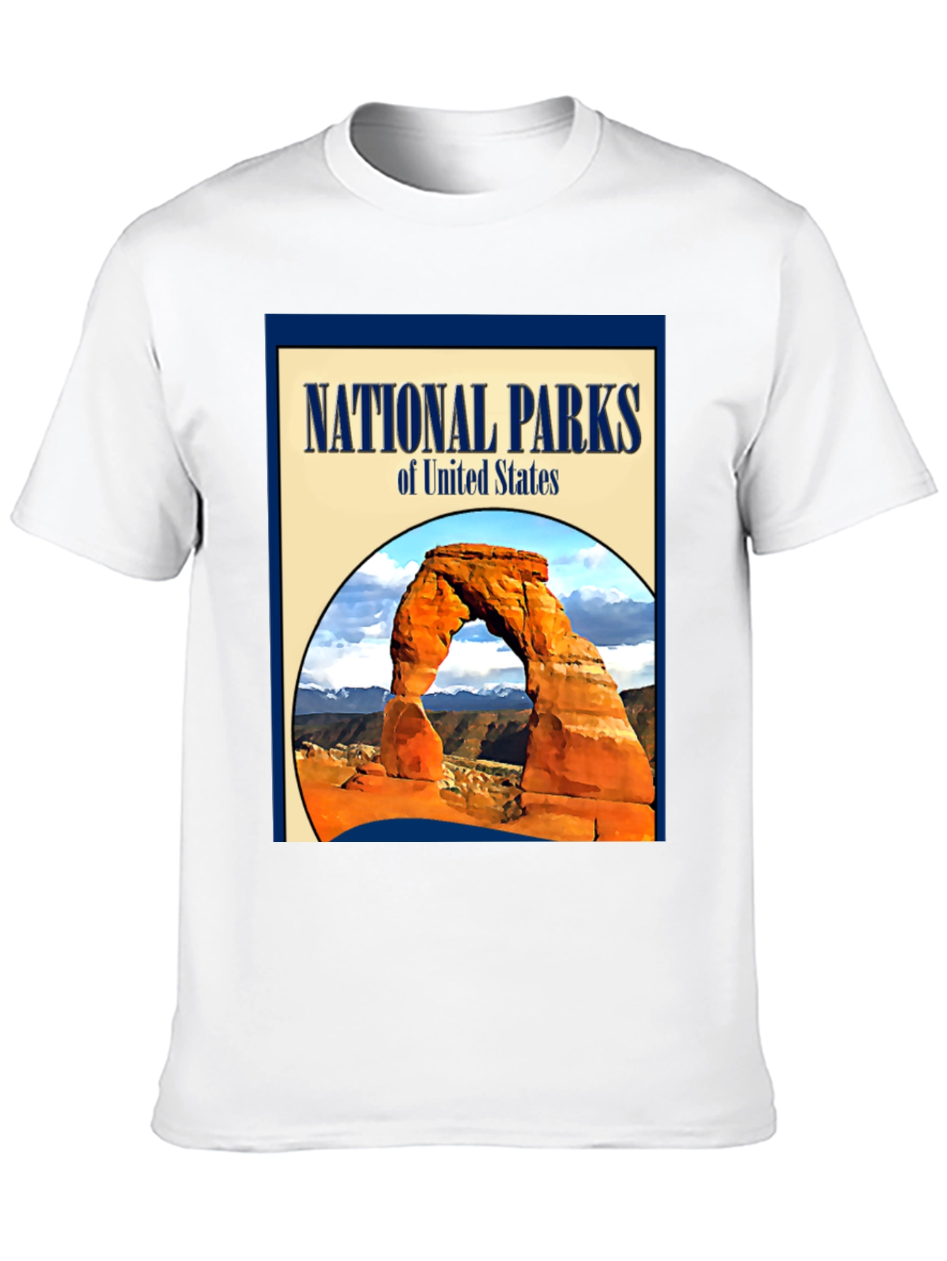 National Parks of USA Graphic Tee