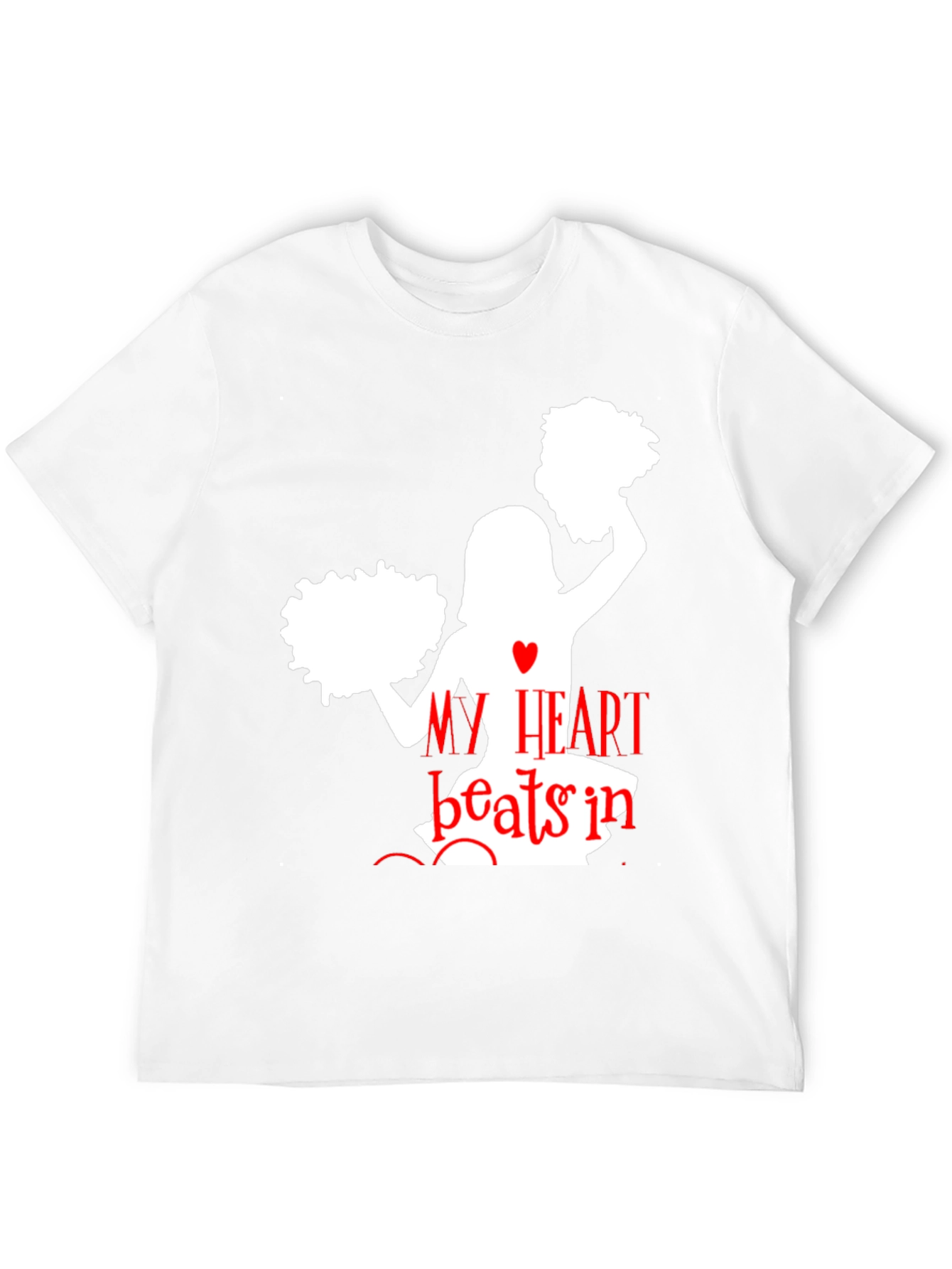 Cheerleader Heartbeat T-Shirt