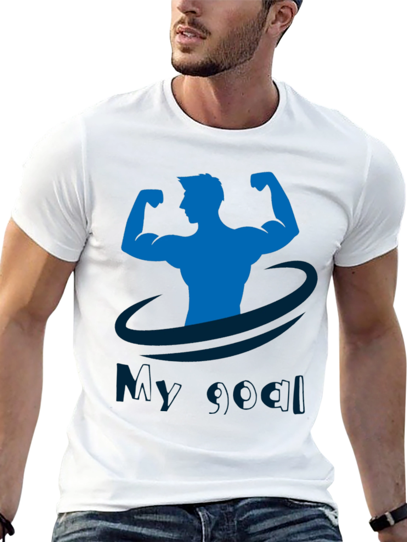 My Goal Gym Graphic Tee - Flex Your Fitness
