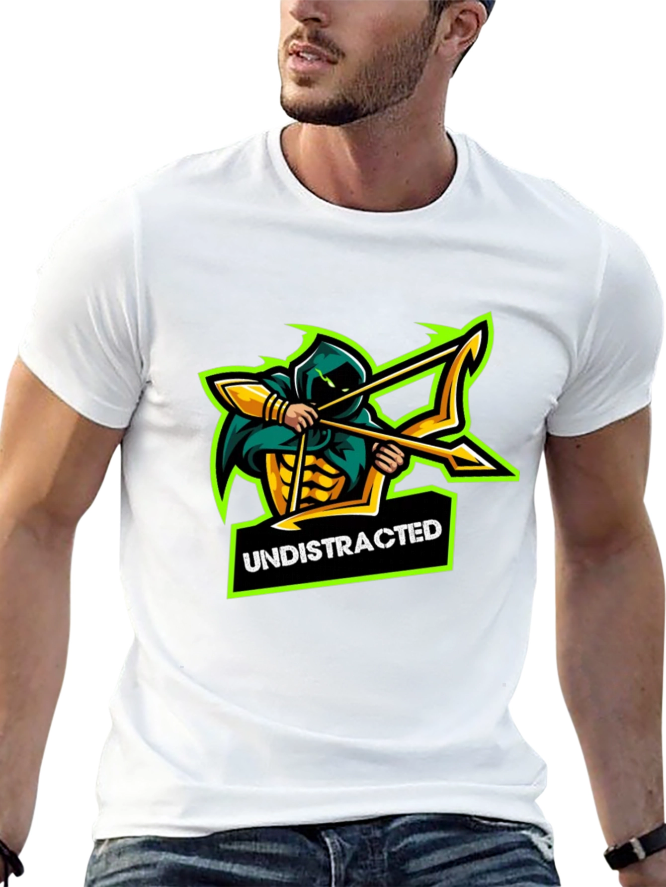 Undistracted Archer Graphic T-Shirt