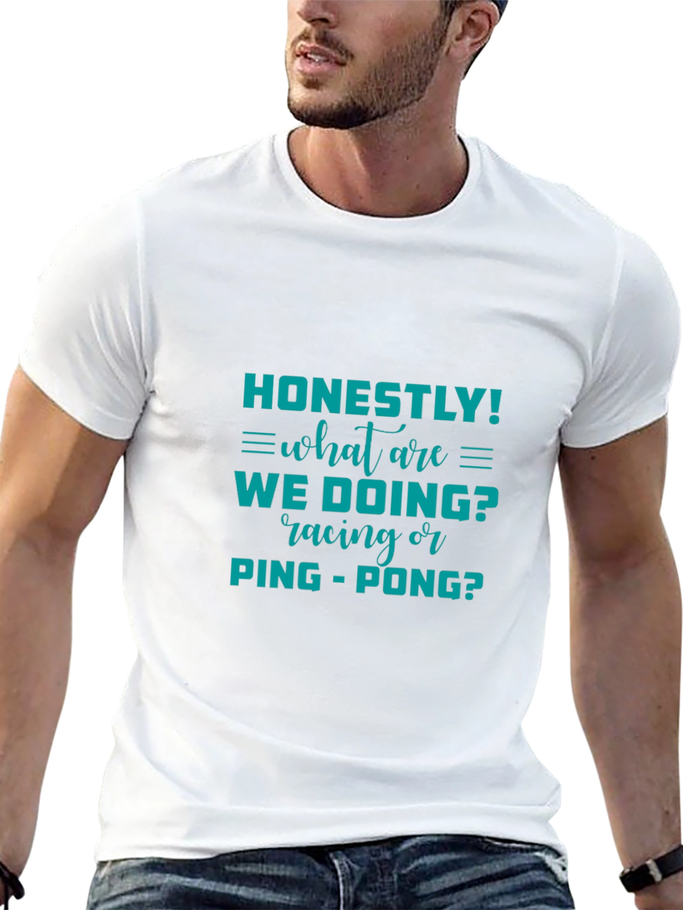 Funny Racing or Ping-Pong T-Shirt