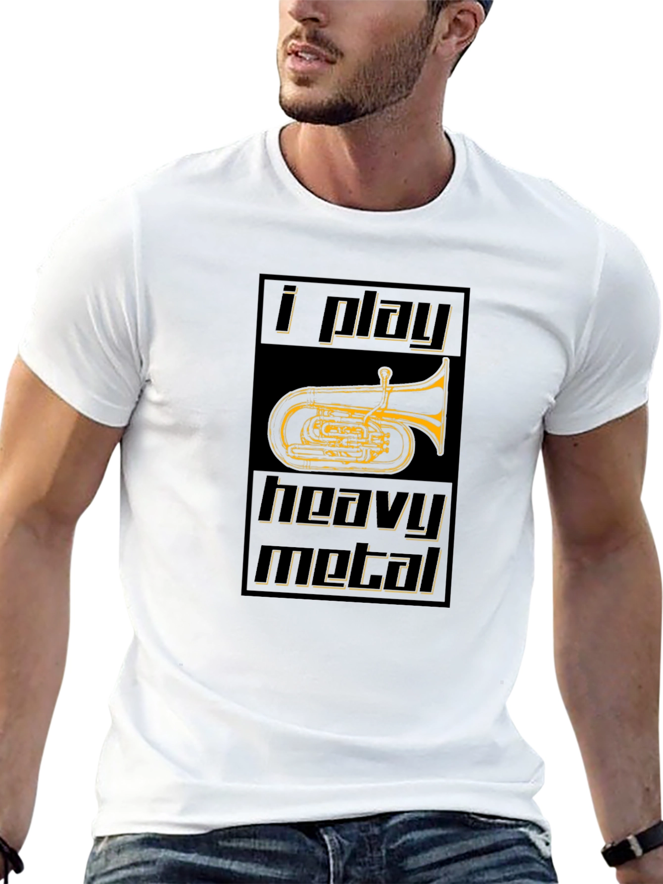 I Play Heavy Metal Tuba T-Shirt