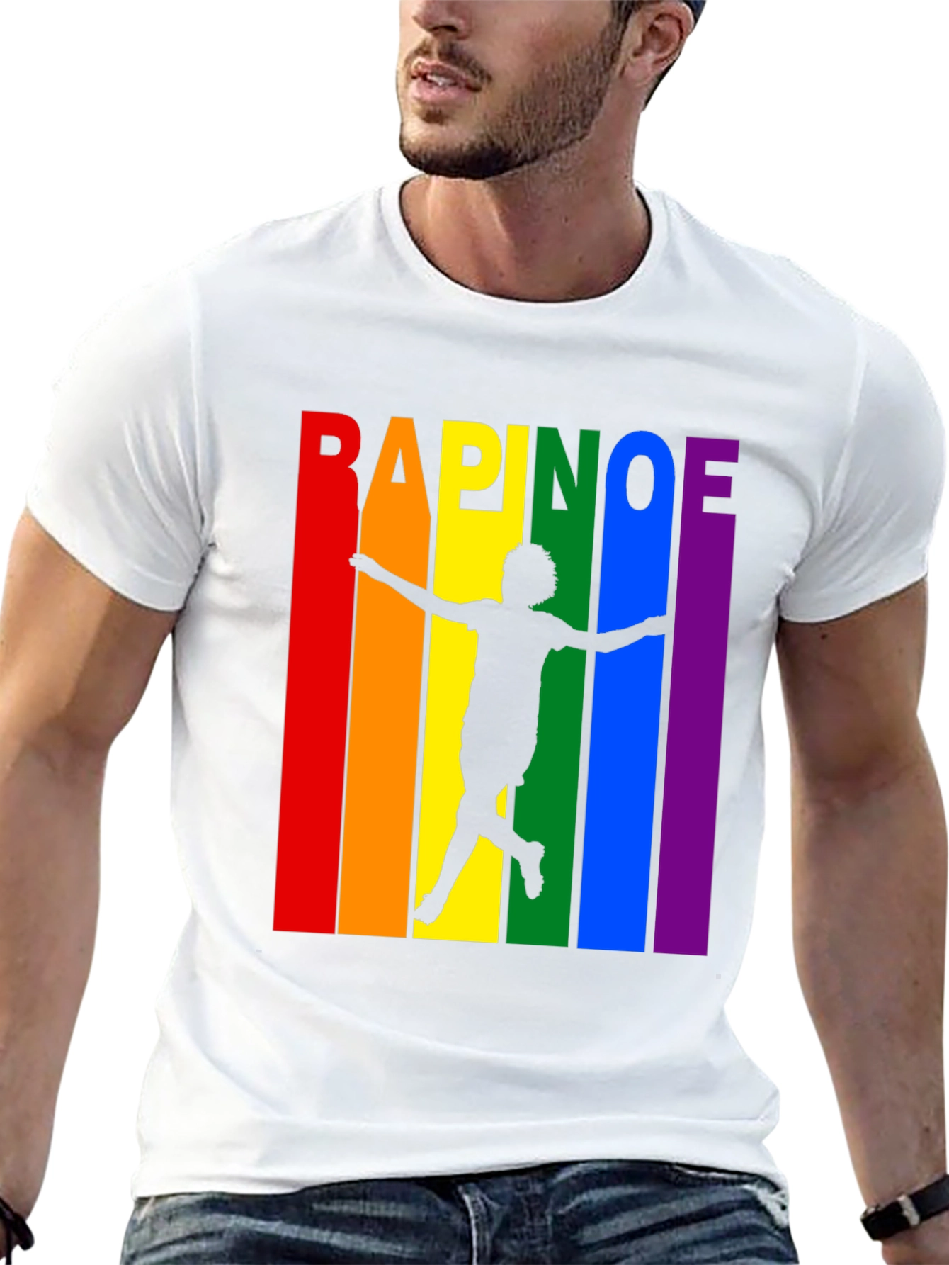 Rapinoe Pride T-Shirt - Celebrate Soccer & Equality