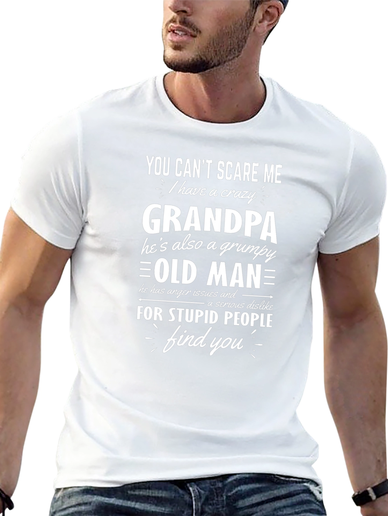 Crazy Grandpa Old Man T-Shirt