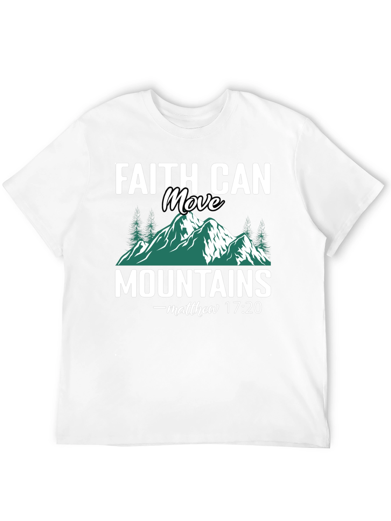 Faith Can Move Mountains Graphic Tee